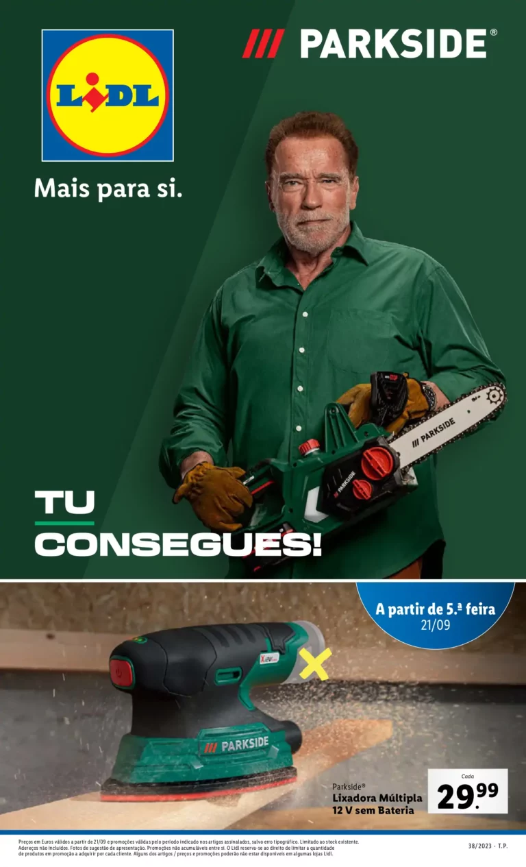 Antevis&atilde;o Folheto LiDL Novidades (a partir de 21 setembro)