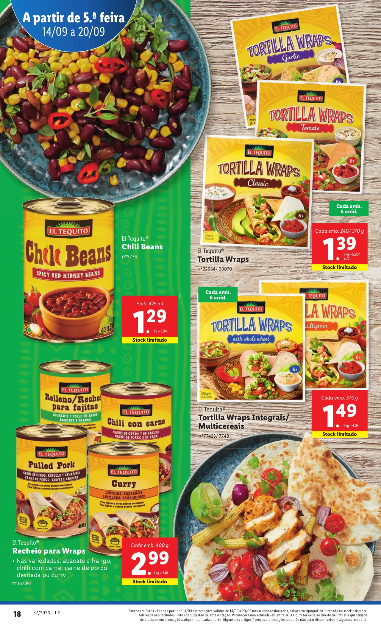 Antevis&atilde;o Folheto LiDL Promo&ccedil;&otilde;es (14 a 20 setembro)