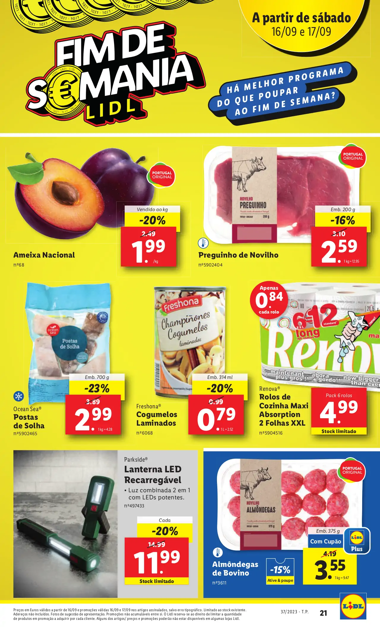 Antevis&atilde;o Folheto LiDL Promo&ccedil;&otilde;es (14 a 20 setembro)