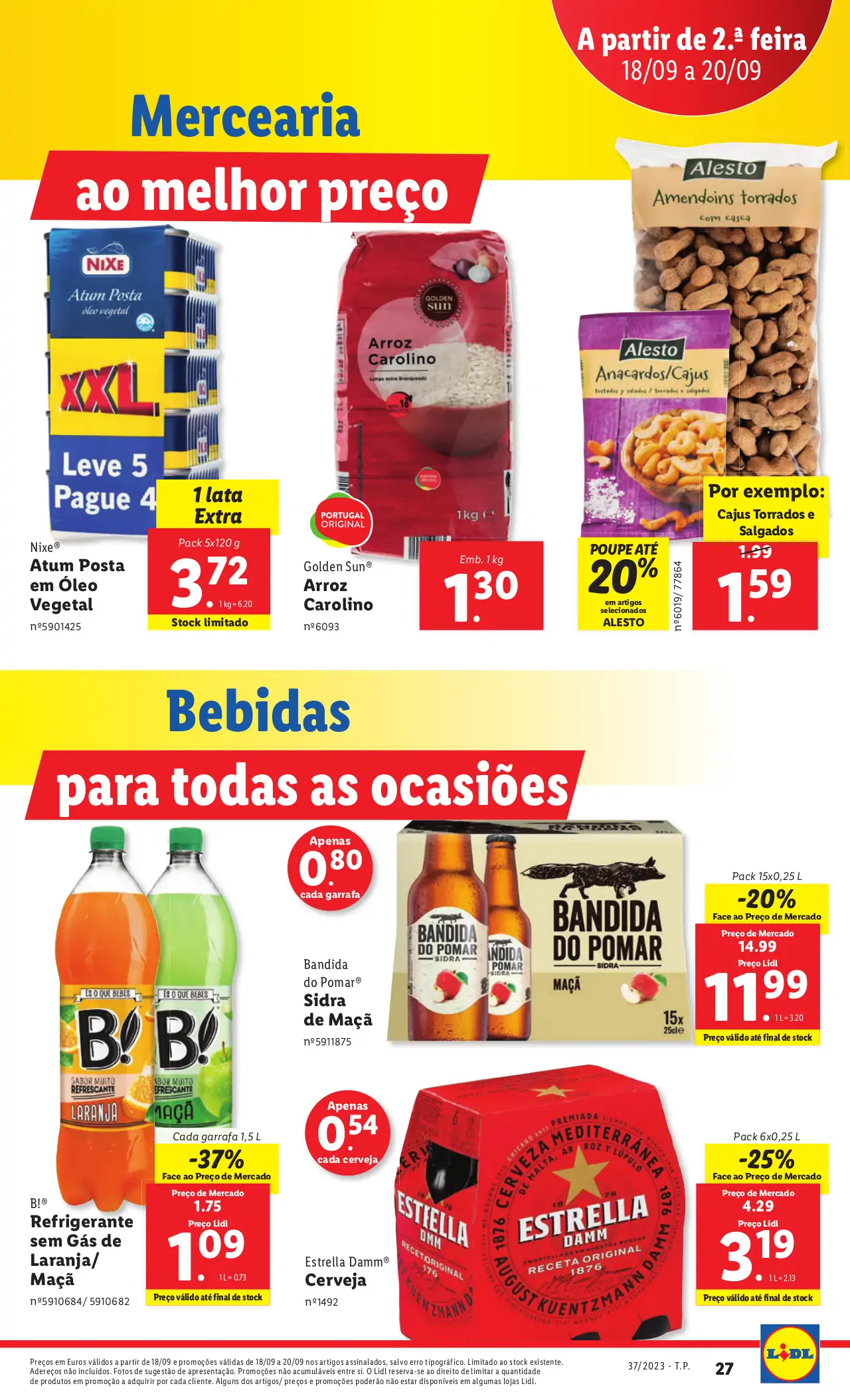 Antevis&atilde;o Folheto LiDL Promo&ccedil;&otilde;es (14 a 20 setembro)