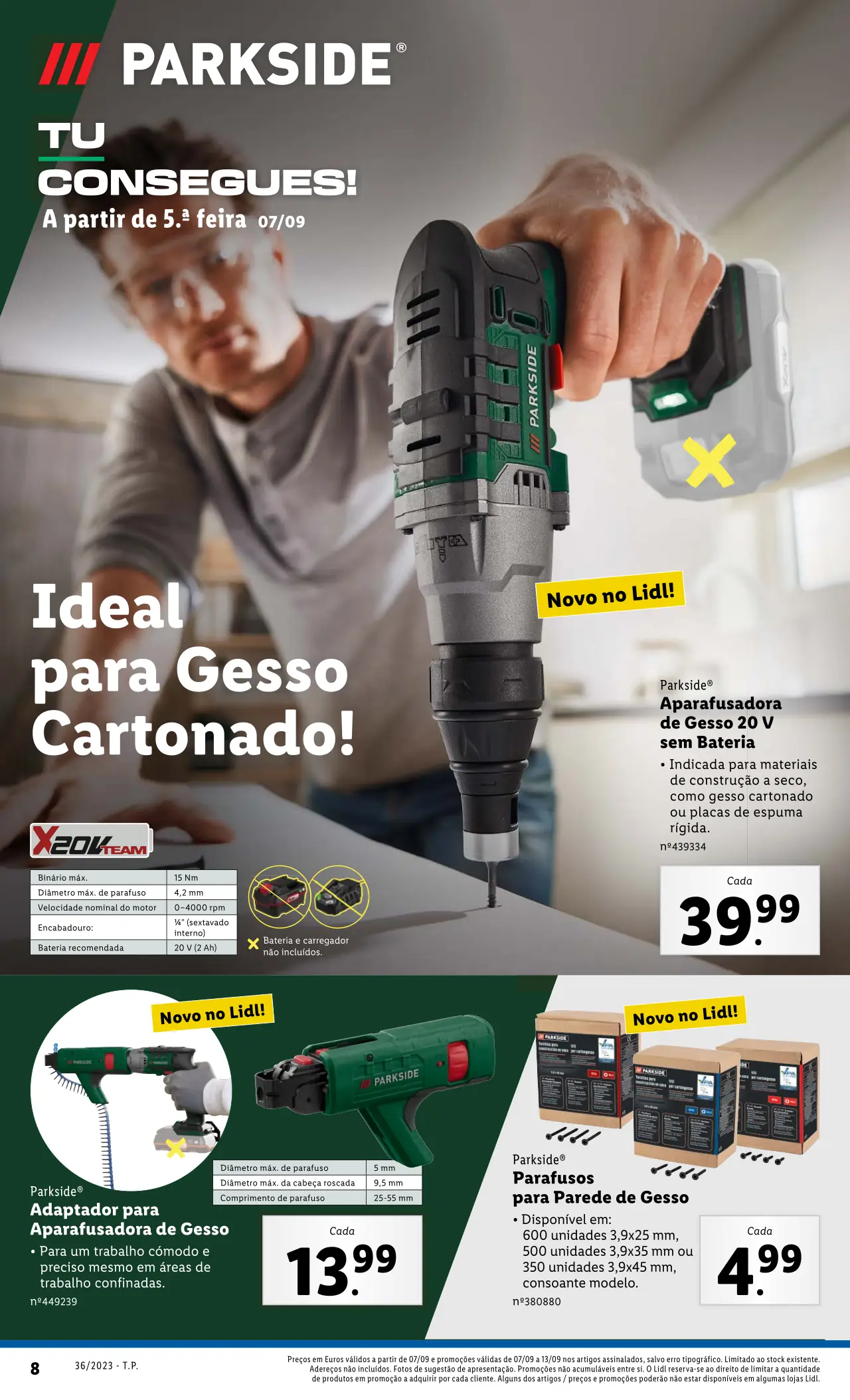 Antevis&atilde;o Folheto LiDL Promo&ccedil;&otilde;es (7 a 13 setembro)