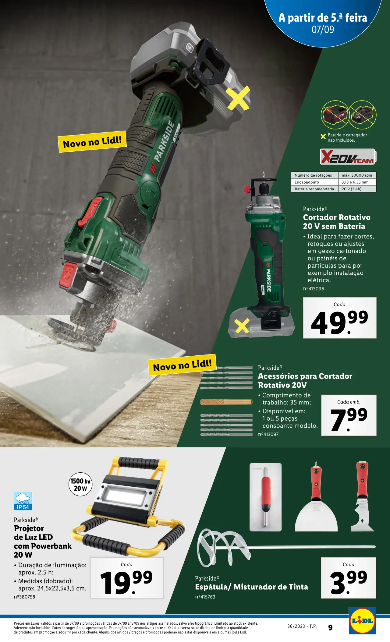 Antevis&atilde;o Folheto LiDL Promo&ccedil;&otilde;es (7 a 13 setembro)