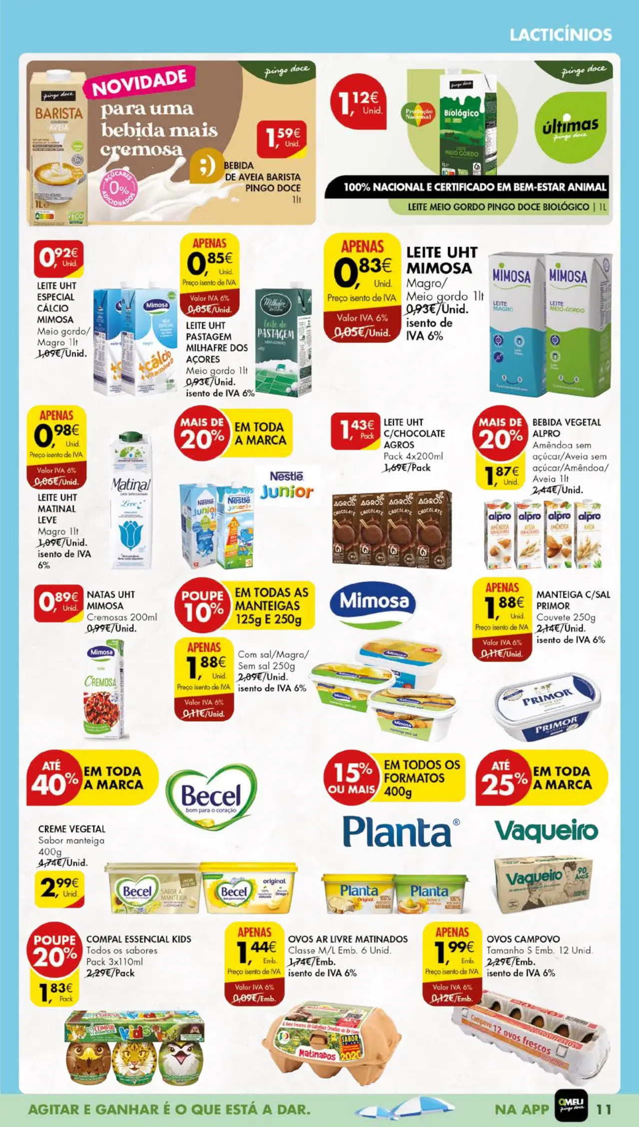 Antevis&atilde;o Folheto Pingo Doce (12 a 18 setembro)