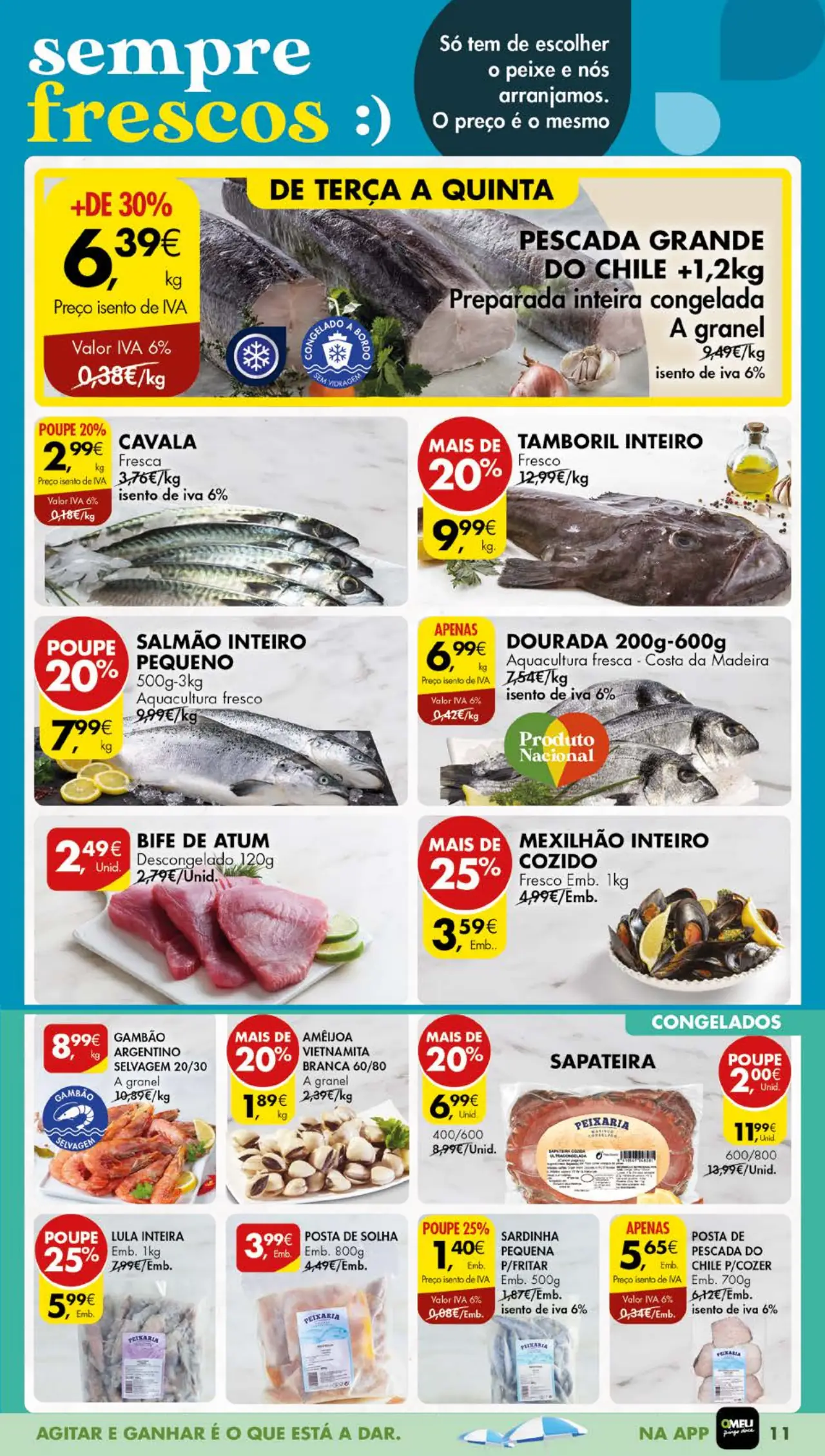 Antevis&atilde;o Folheto Pingo Doce (5 a 11 setembro)