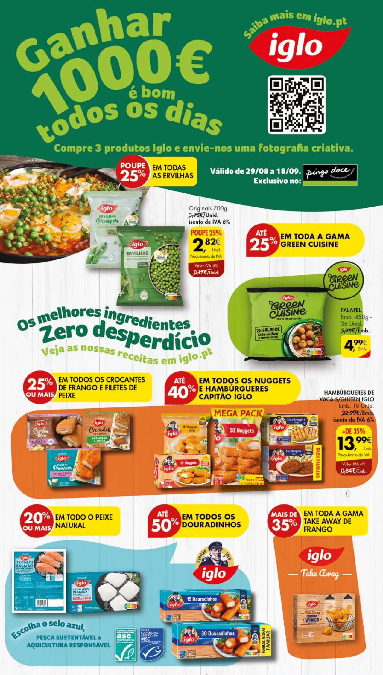 Antevis&atilde;o Folheto Pingo Doce (12 a 18 setembro)