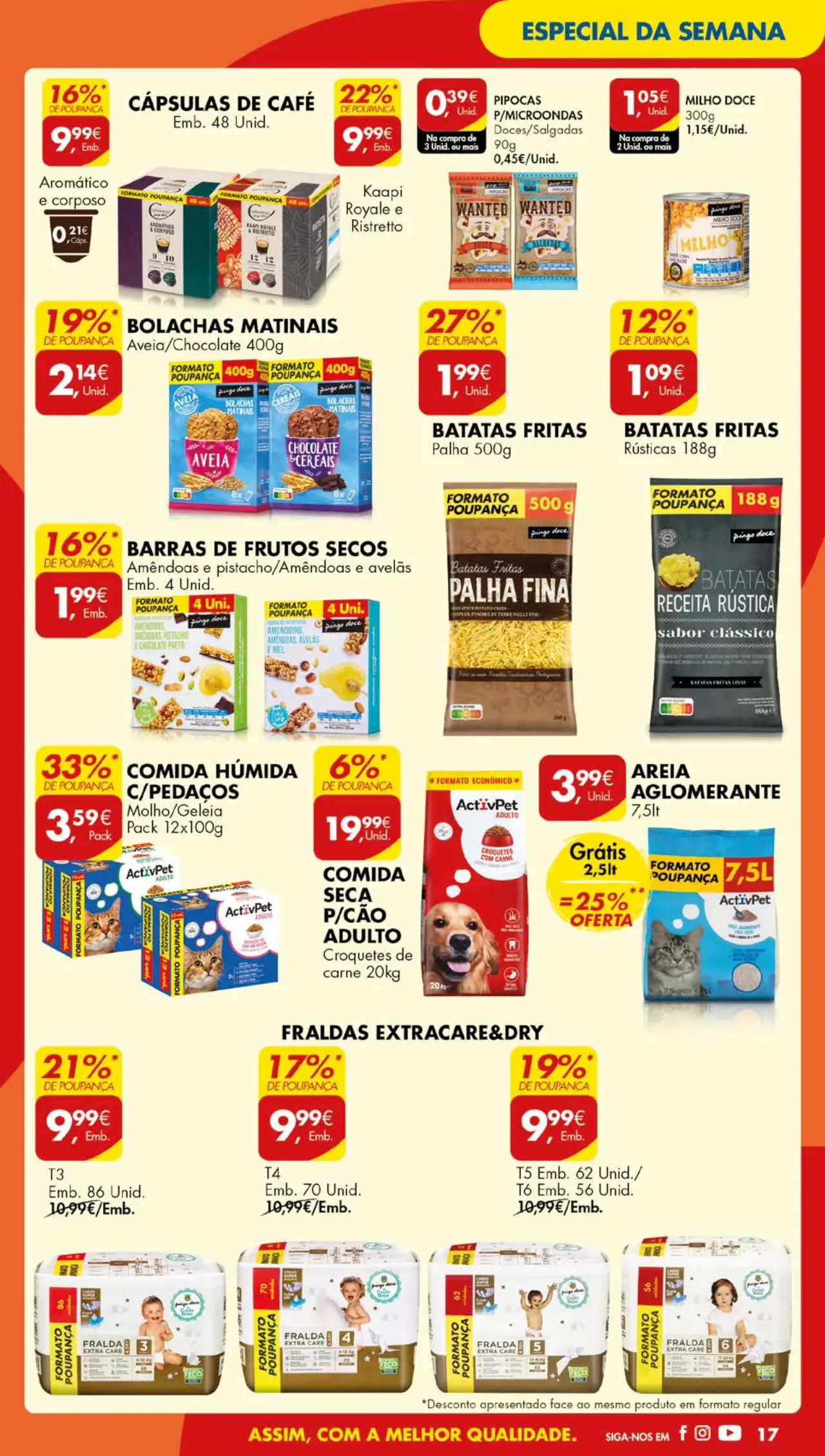 Antevis&atilde;o Folheto Pingo Doce (5 a 11 setembro)