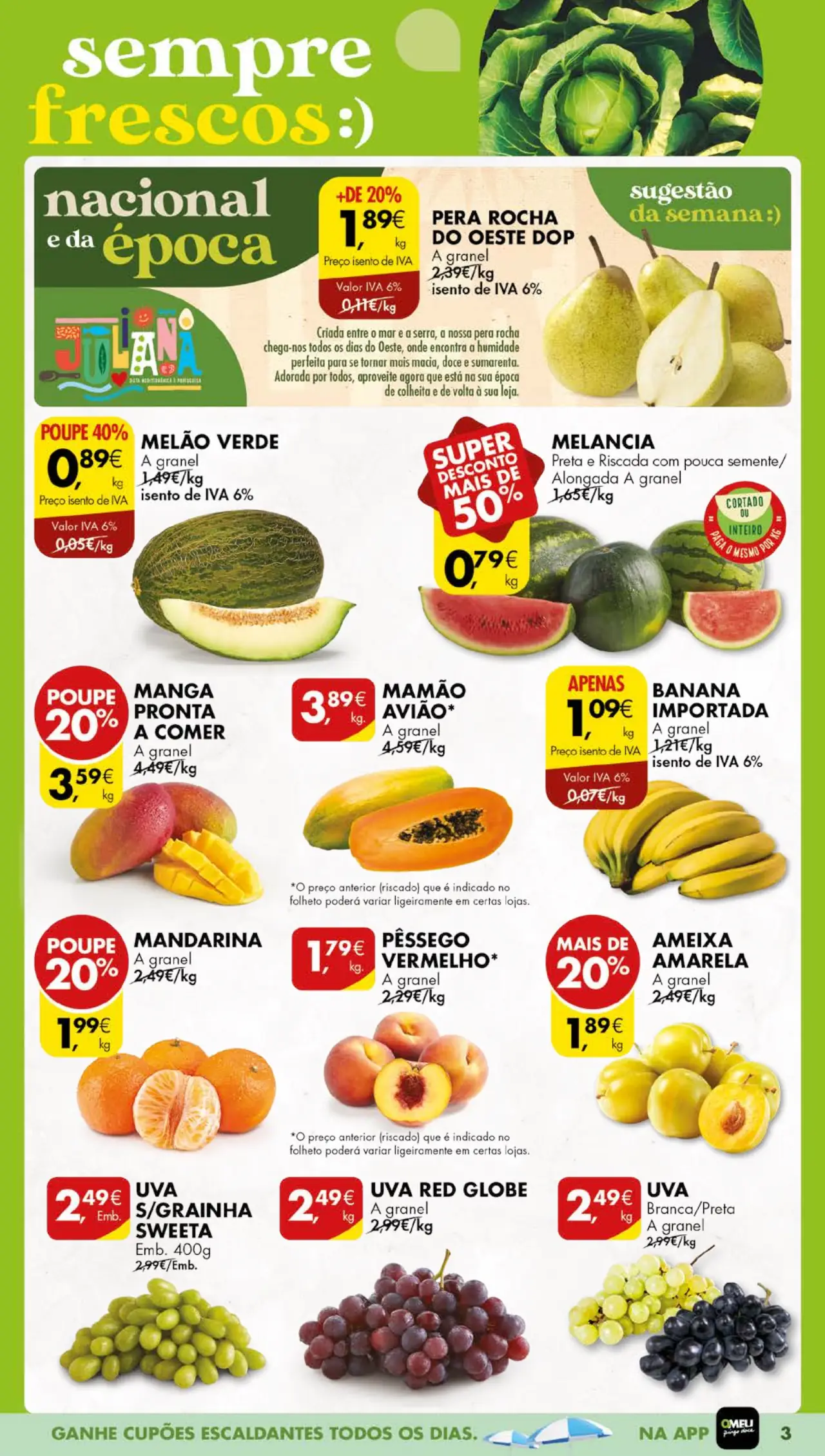Antevis&atilde;o Folheto Pingo Doce (12 a 18 setembro)