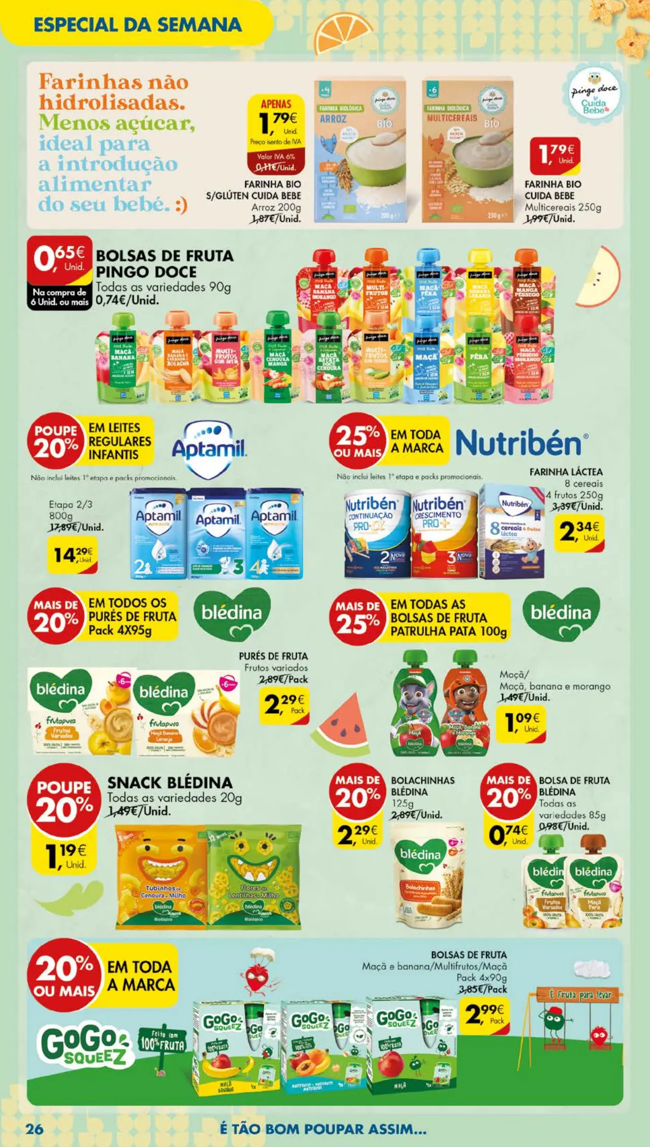 Antevis&atilde;o Folheto Pingo Doce (12 a 18 setembro)