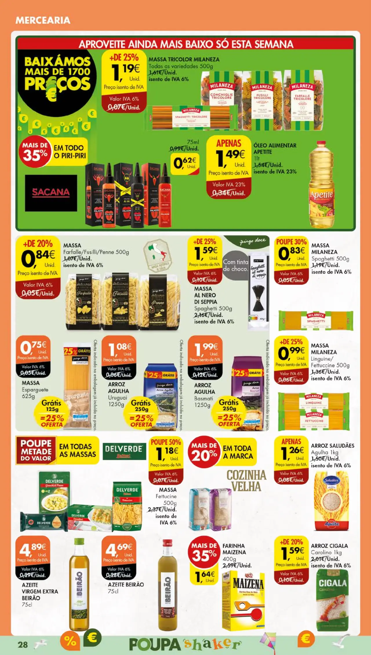 Antevis&atilde;o Folheto Pingo Doce (5 a 11 setembro)