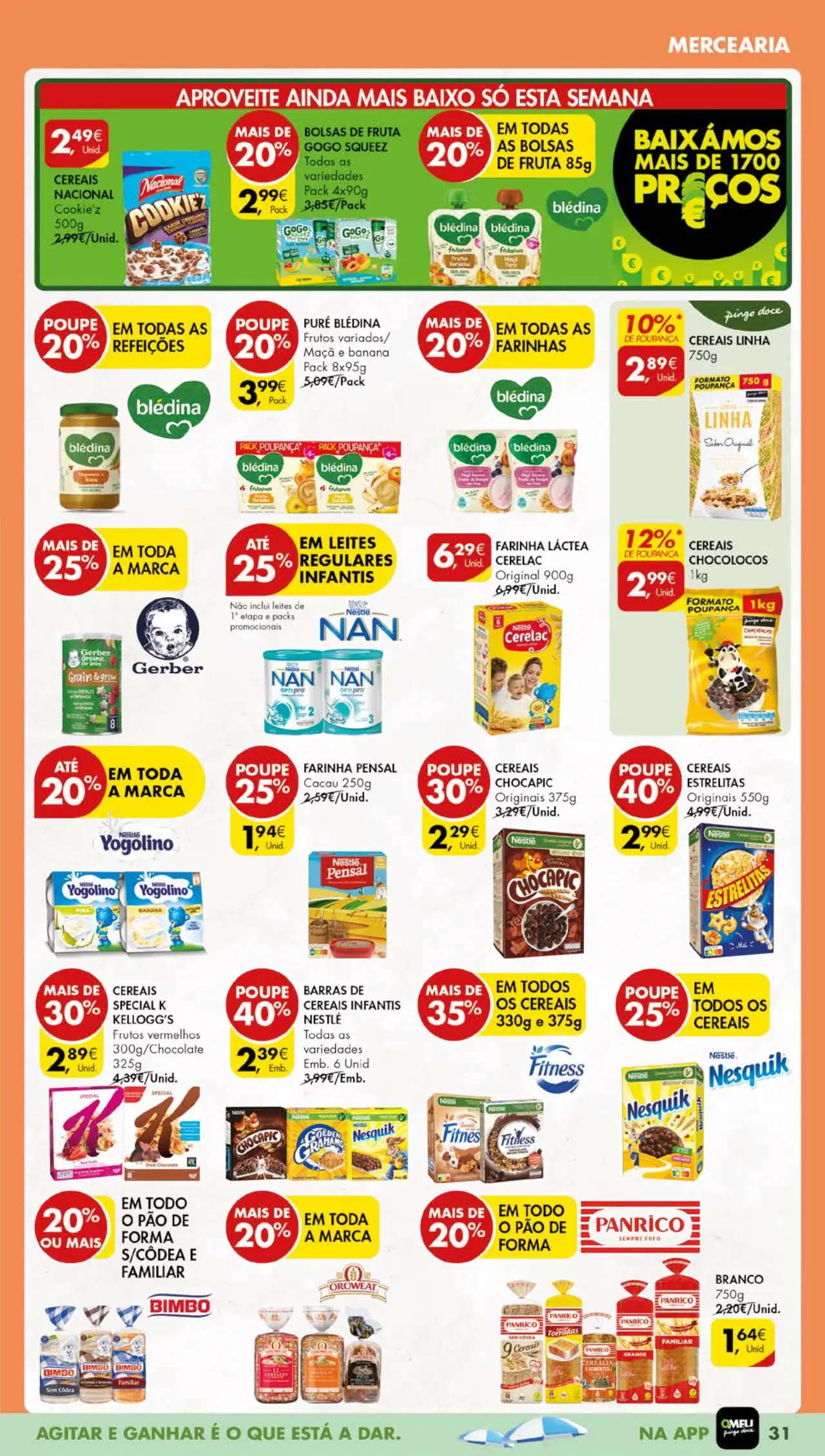 Antevis&atilde;o Folheto Pingo Doce (5 a 11 setembro)