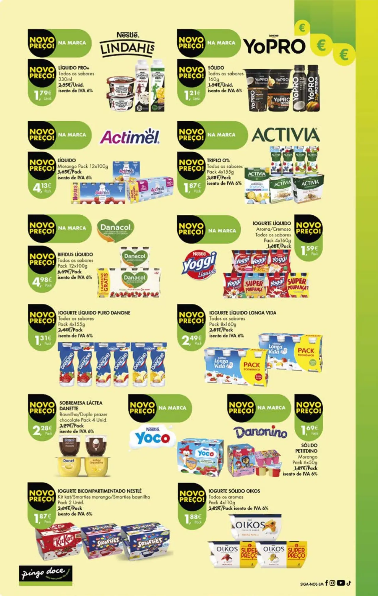 Antevis&atilde;o Folheto Pingo Doce Fim-de-semana (8 a 11 setembro)