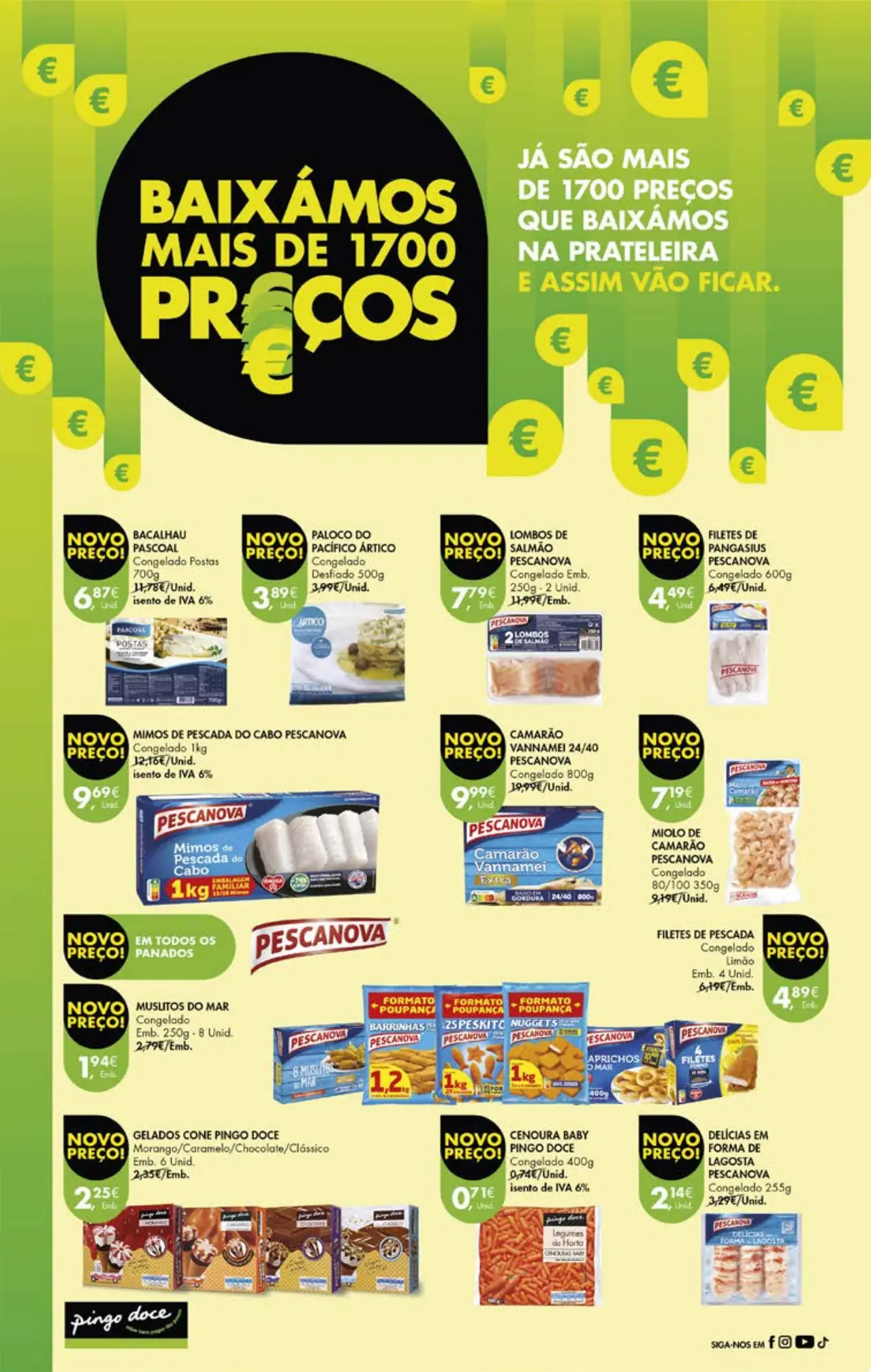 Antevis&atilde;o Folheto Pingo Doce Fim-de-semana (8 a 11 setembro)