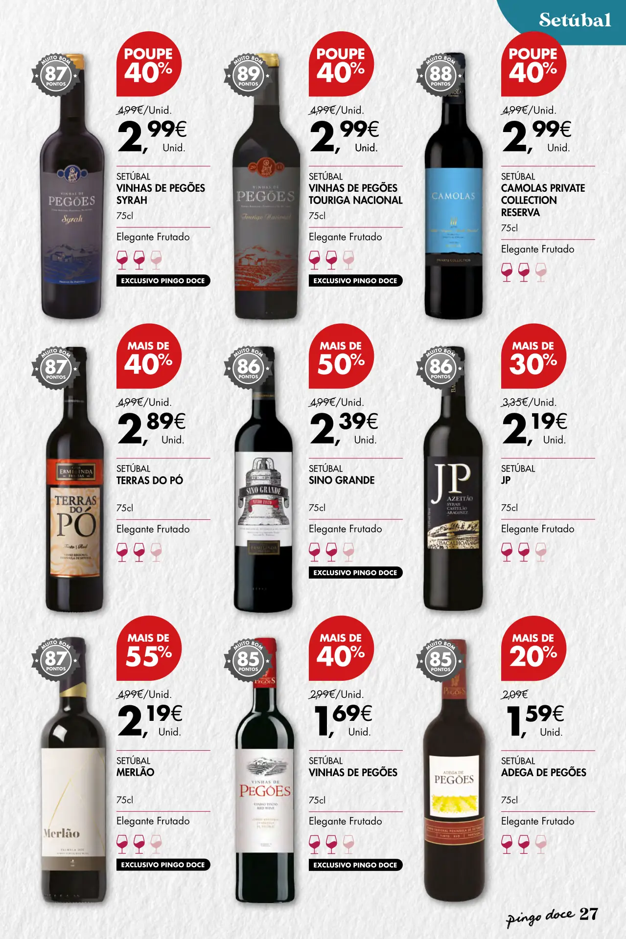 Cat&aacute;logo de Vinhos do Pingo Doce (12 setembro a 2 outubro)