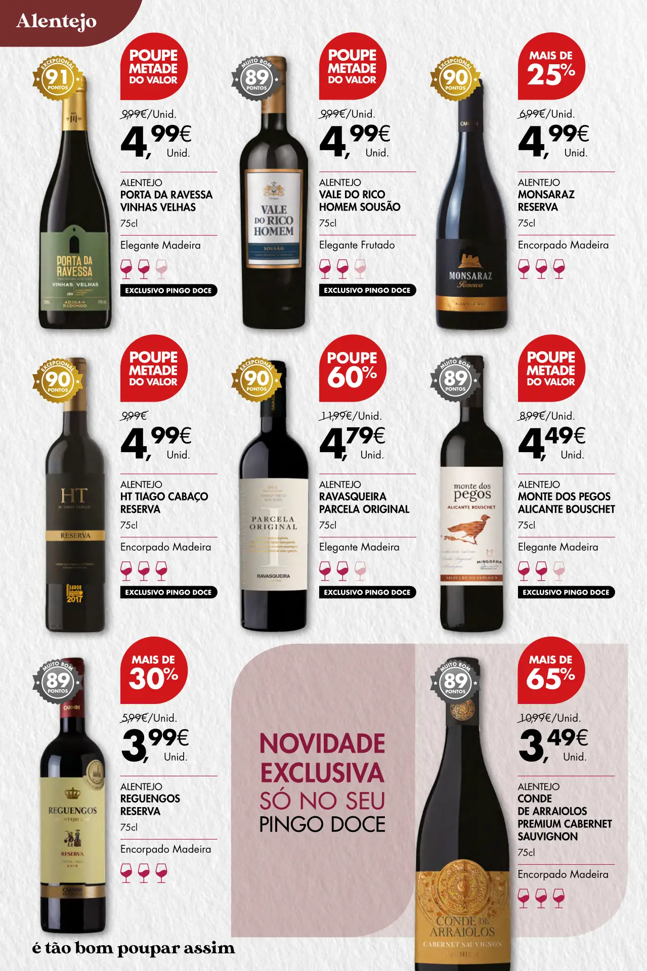 Cat&aacute;logo de Vinhos do Pingo Doce (12 setembro a 2 outubro)