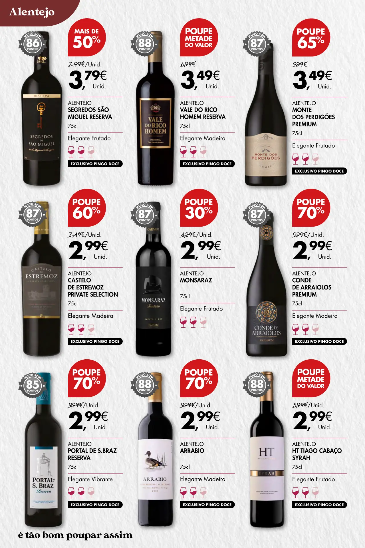 Cat&aacute;logo de Vinhos do Pingo Doce (12 setembro a 2 outubro)