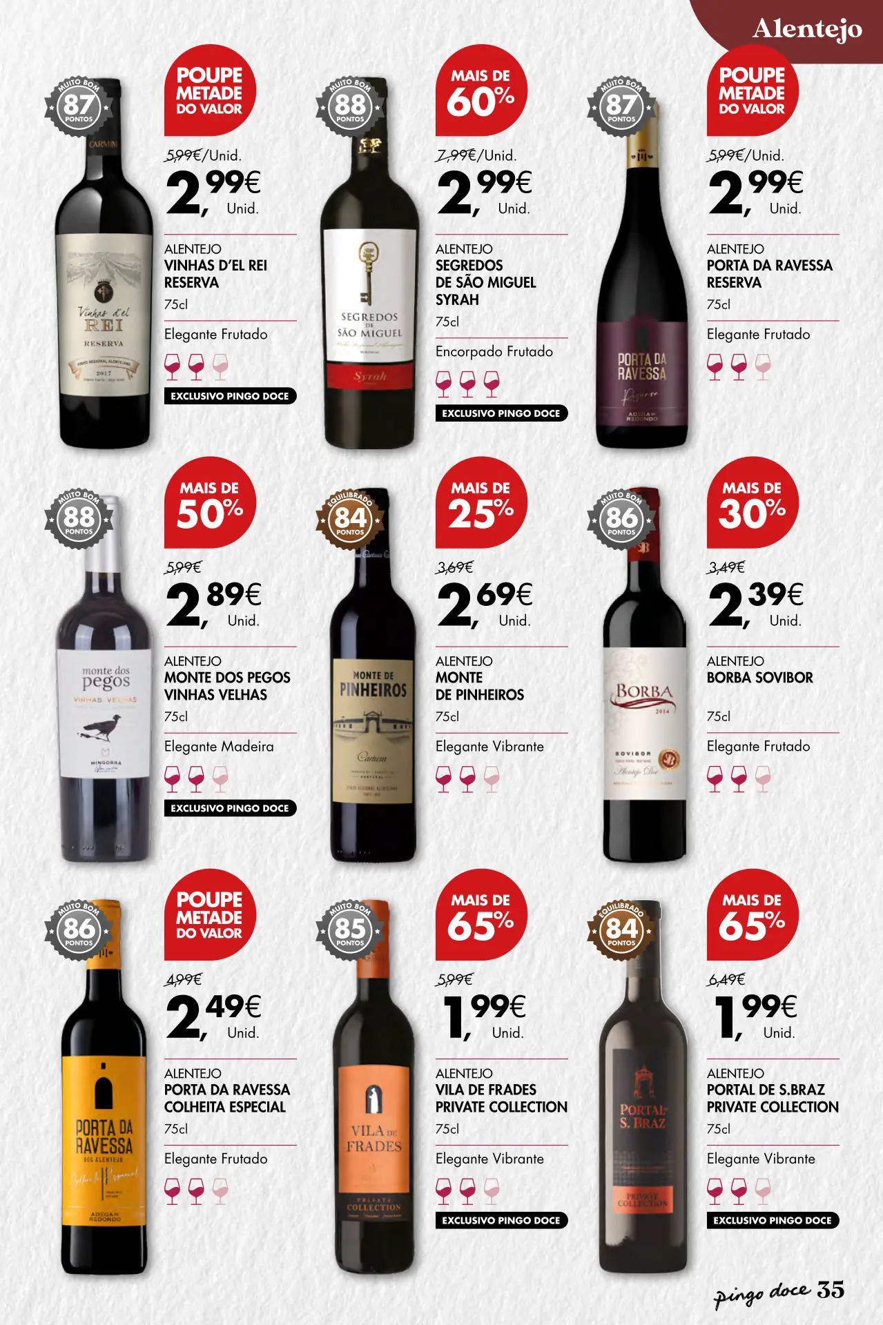 Cat&aacute;logo de Vinhos do Pingo Doce (12 setembro a 2 outubro)