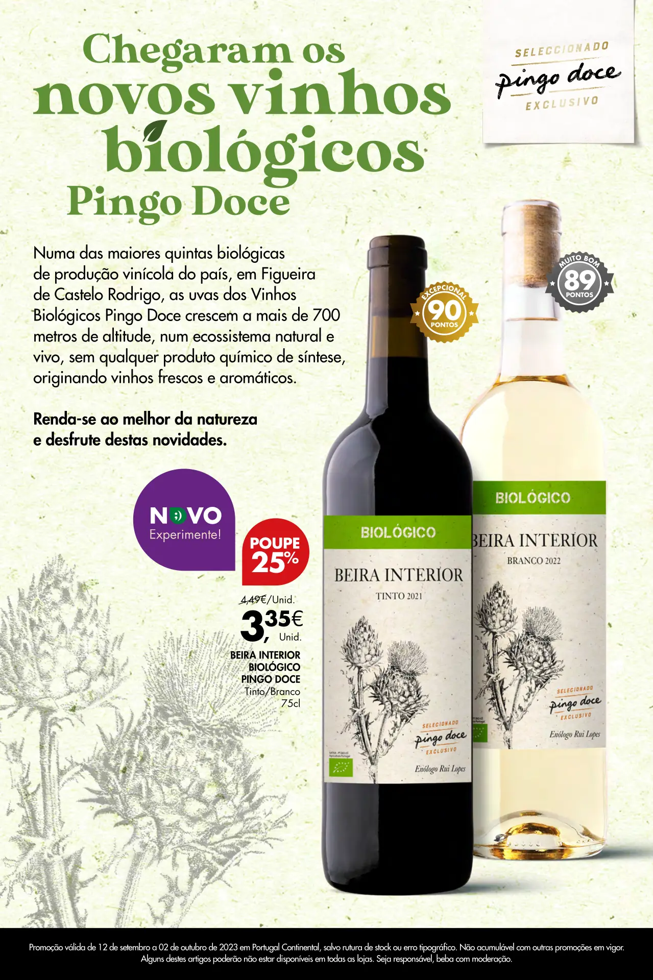 Cat&aacute;logo de Vinhos do Pingo Doce (12 setembro a 2 outubro)