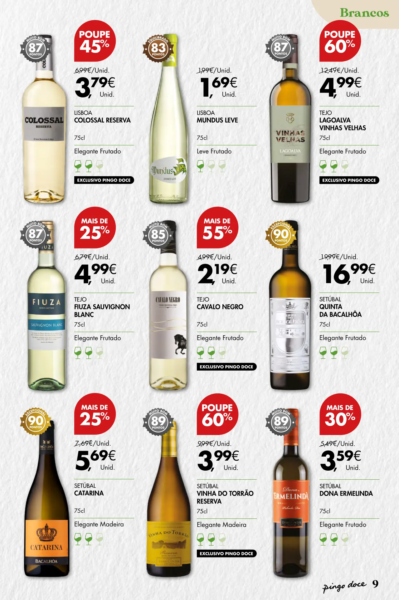 Cat&aacute;logo de Vinhos do Pingo Doce (12 setembro a 2 outubro)