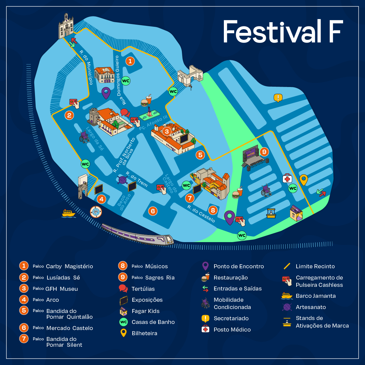 Festival F come&ccedil;a esta semana em Faro. Conhe&ccedil;a os hor&aacute;rios do festival