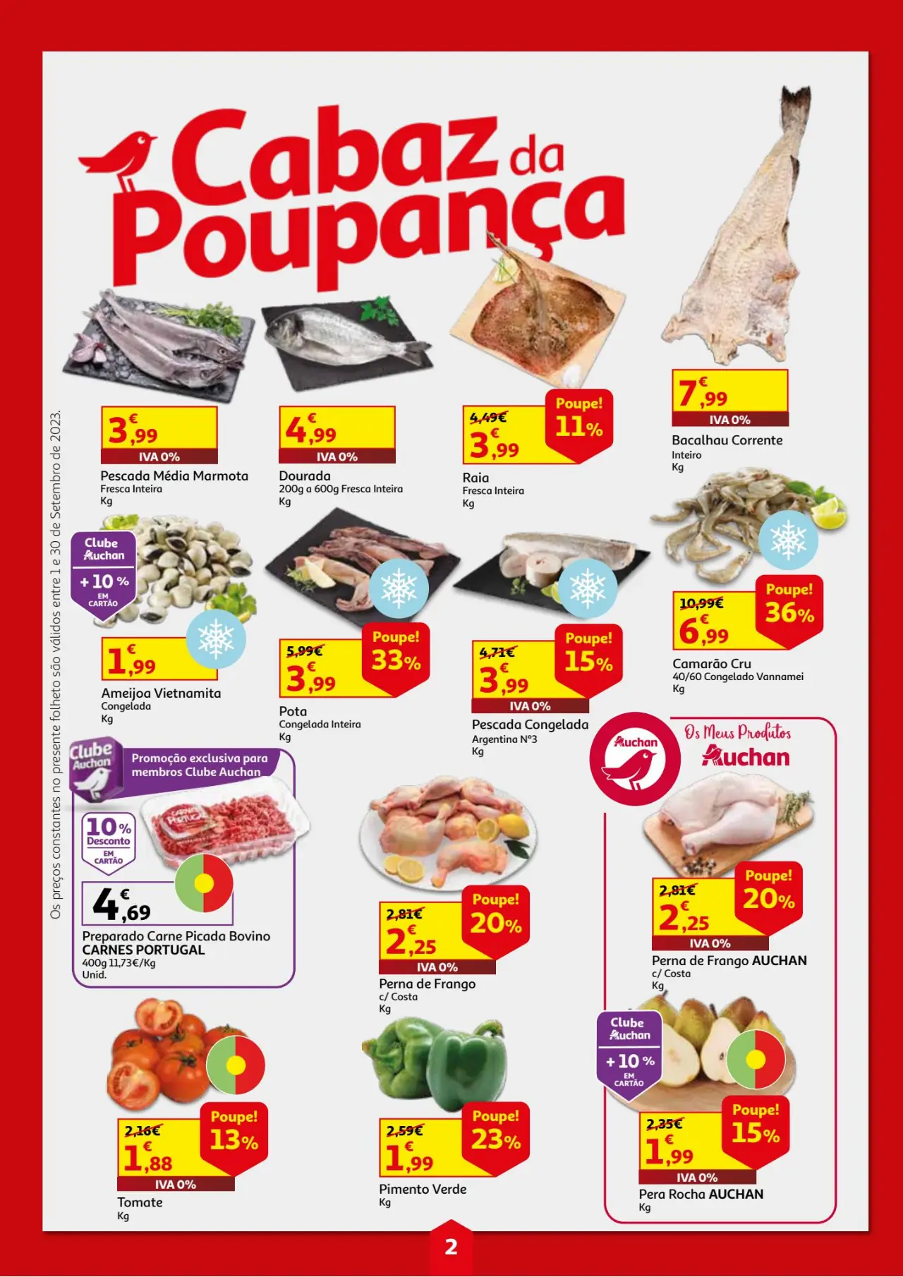 Folheto Auchan Cabaz Poupan&ccedil;a Setembro 2023