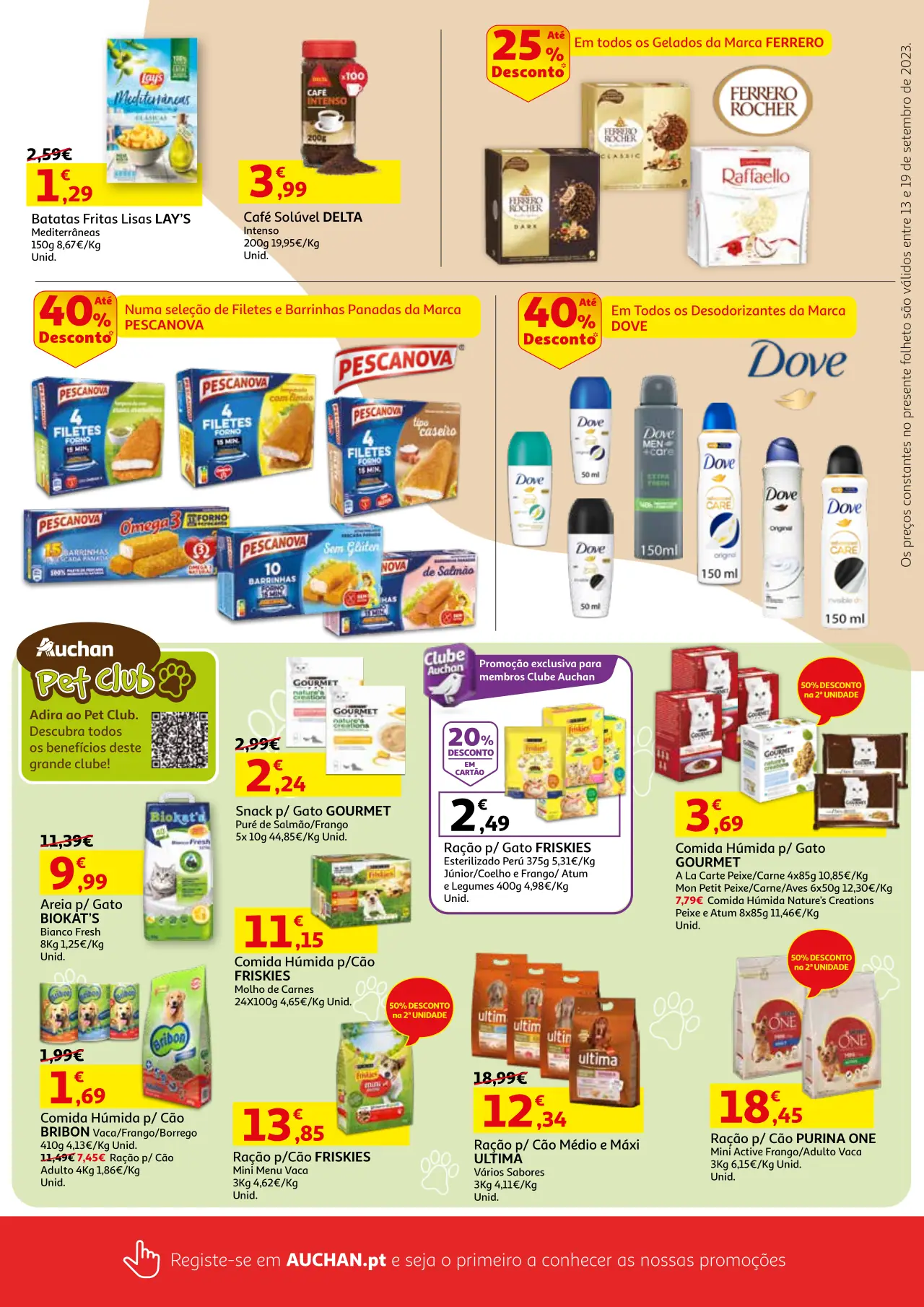Folheto Auchan desta semana (13 a 19 setembro)