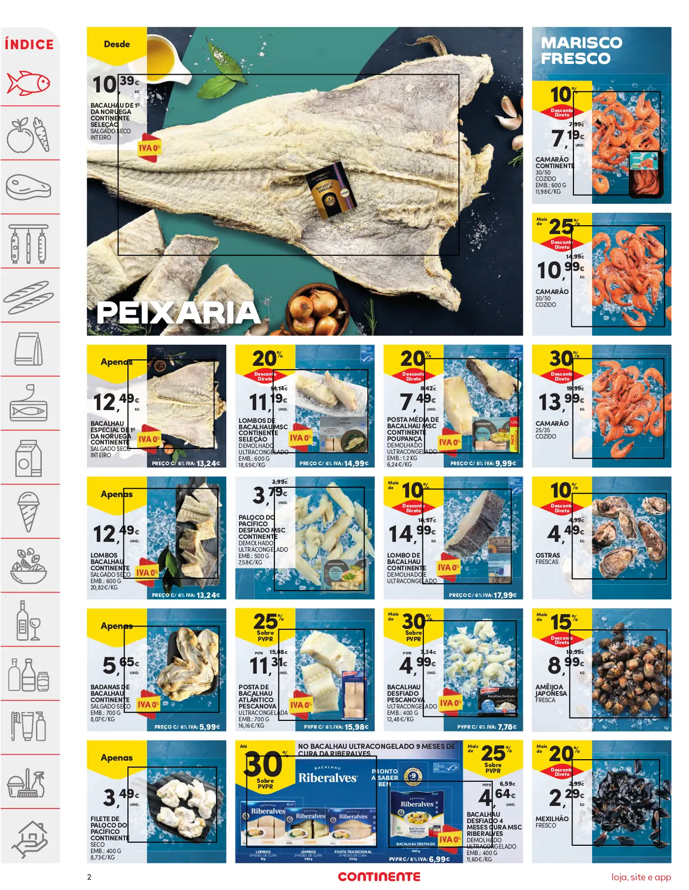 Folheto Continente desta semana (5 a 11 setembro)