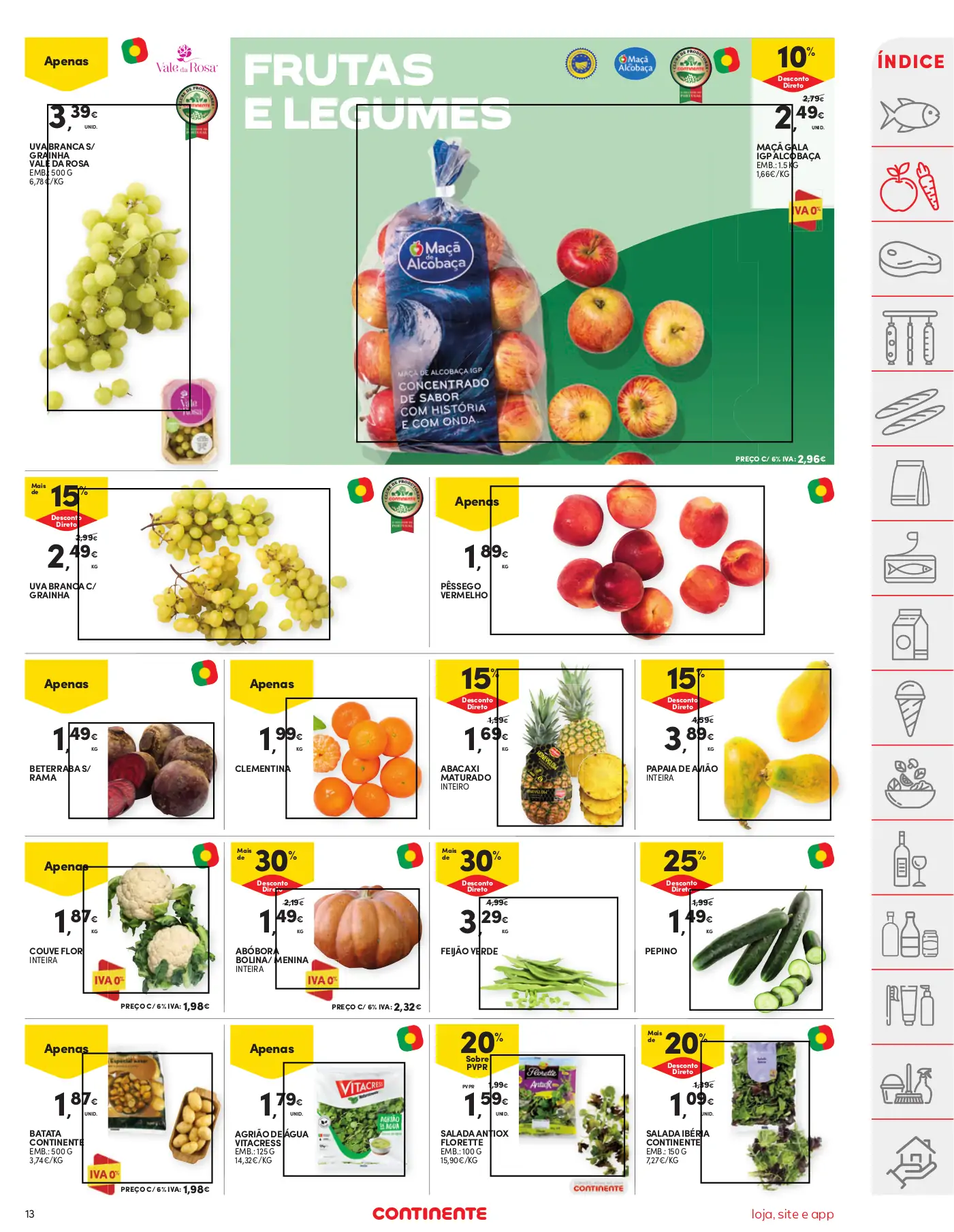 Folheto Continente desta semana (5 a 11 setembro)