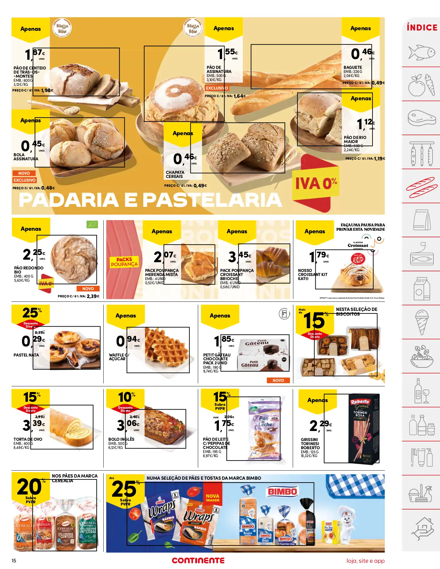 Folheto Continente desta semana (12 a 18 setembro)
