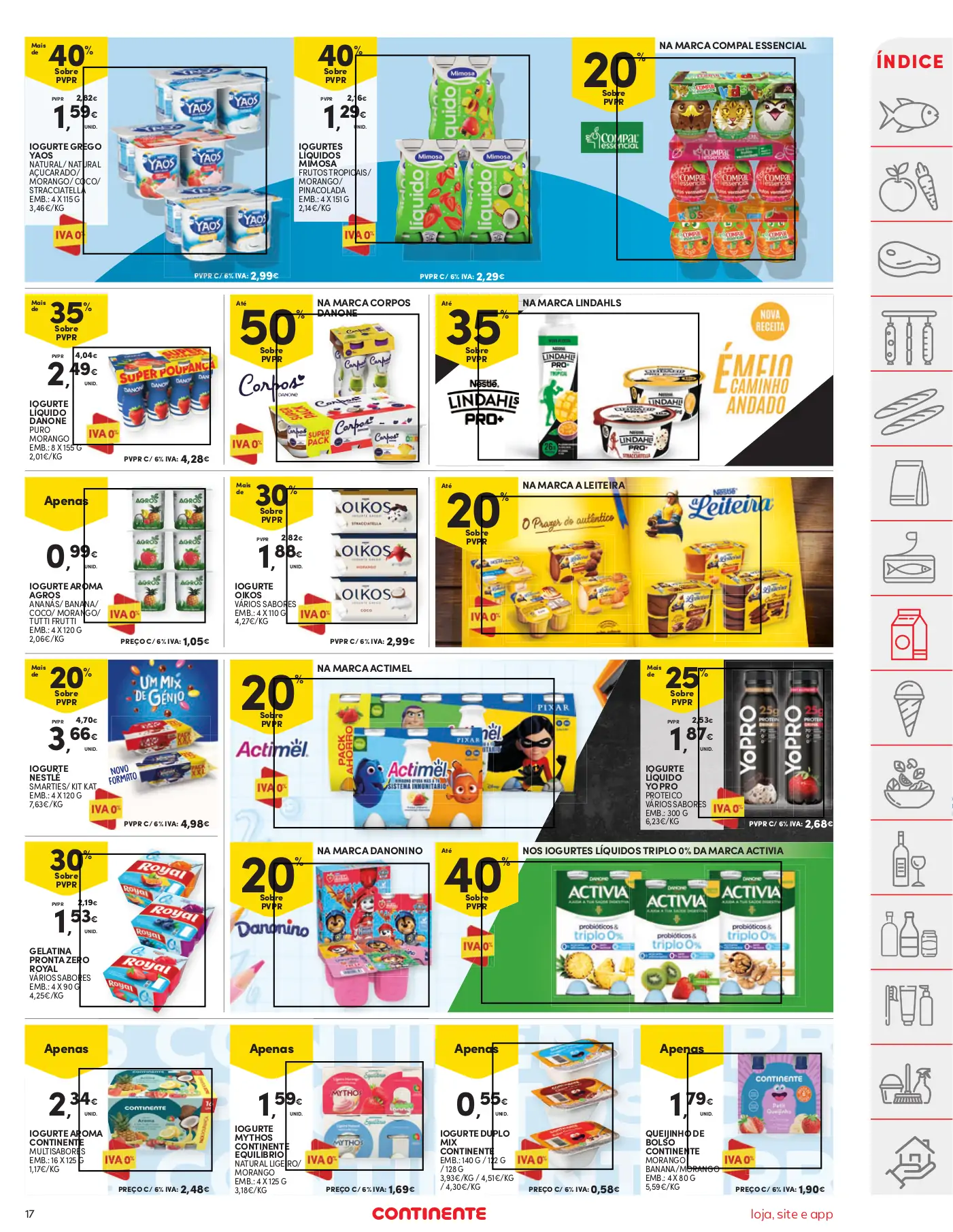 Folheto Continente desta semana (5 a 11 setembro)