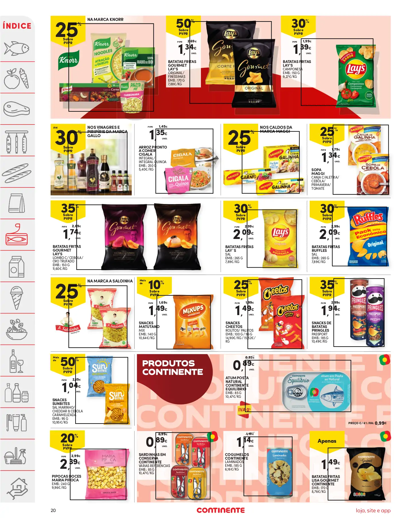 Folheto Continente desta semana (5 a 11 setembro)