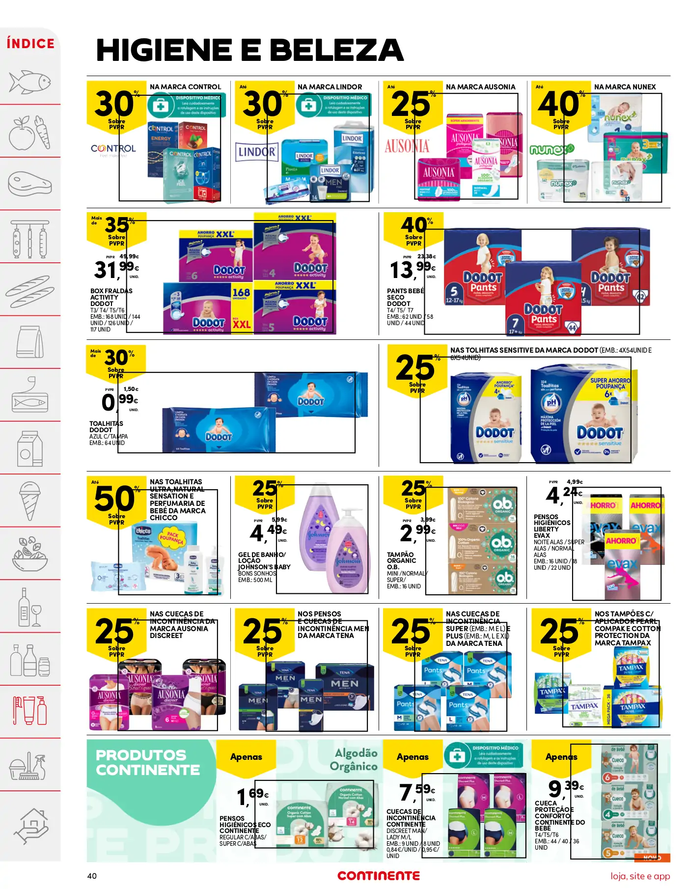 Folheto Continente desta semana (12 a 18 setembro)