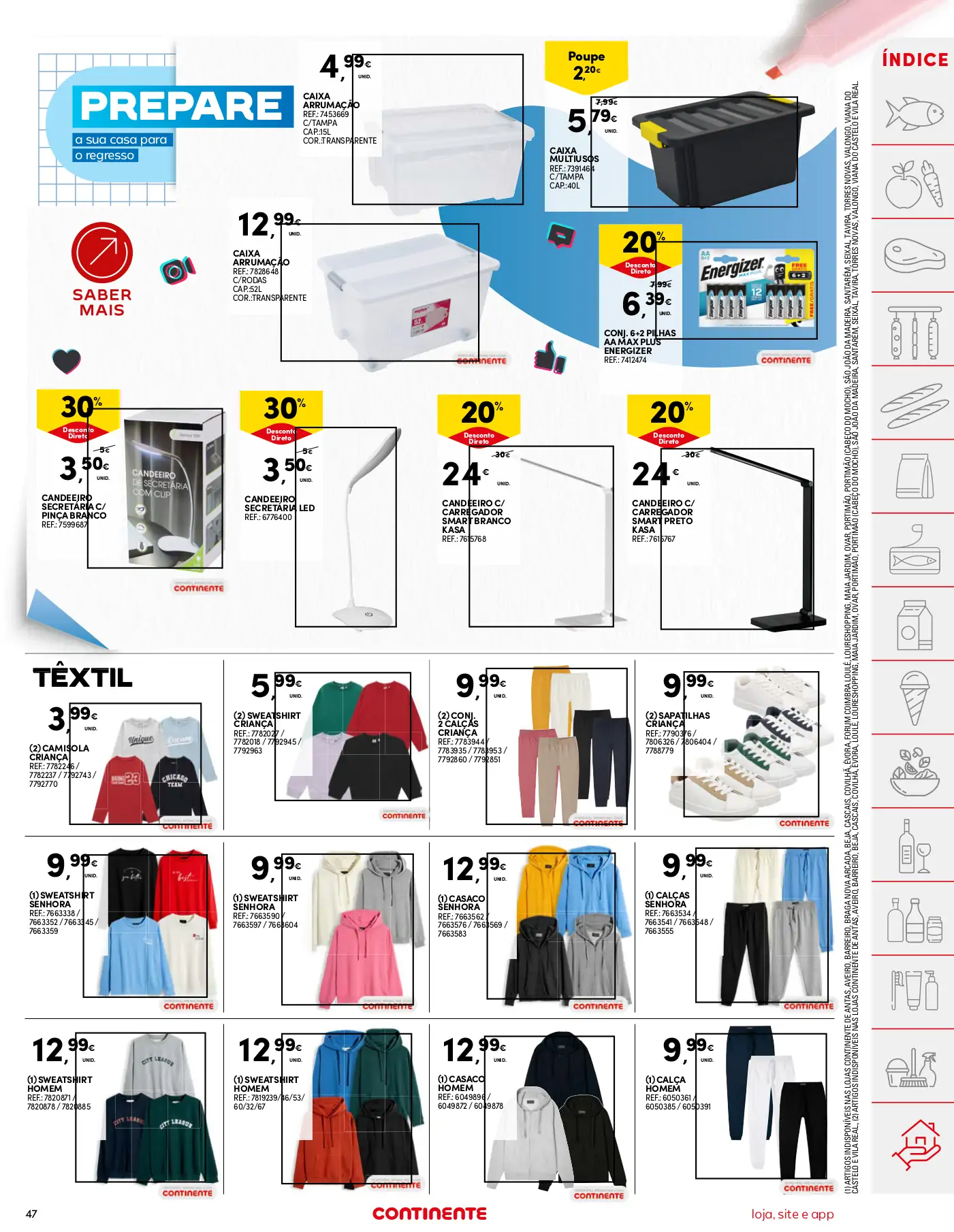 Folheto Continente desta semana (12 a 18 setembro)