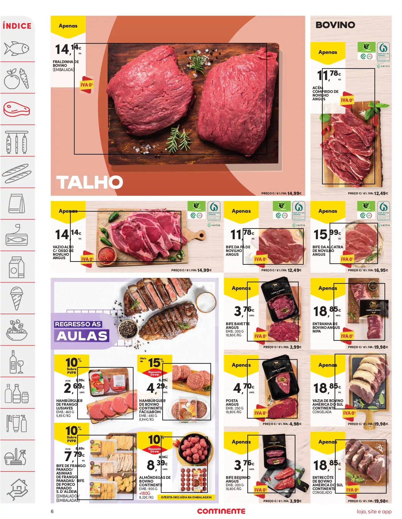 Folheto Continente desta semana (5 a 11 setembro)
