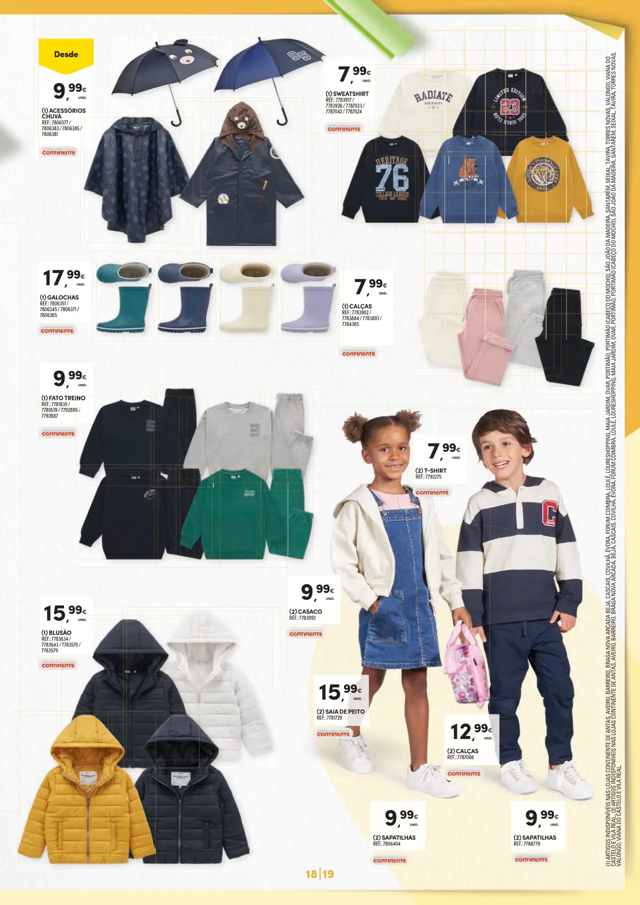 Folheto Continente especial Regresso &agrave;s Aulas (at&eacute; 17 setembro)