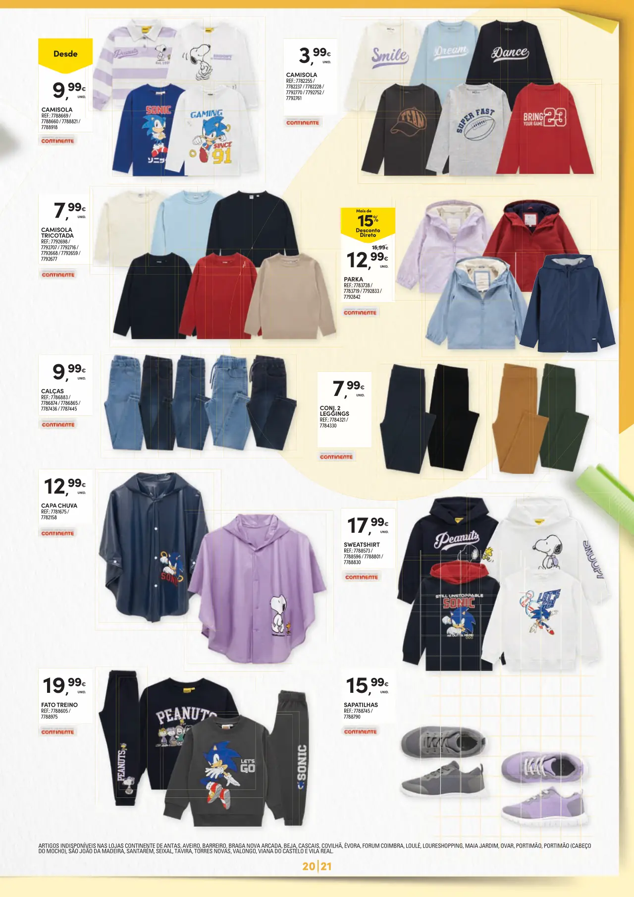 Folheto Continente especial Regresso &agrave;s Aulas (at&eacute; 17 setembro)