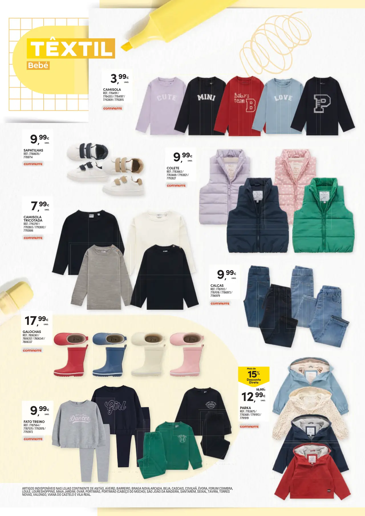 Folheto Continente especial Regresso &agrave;s Aulas (at&eacute; 17 setembro)