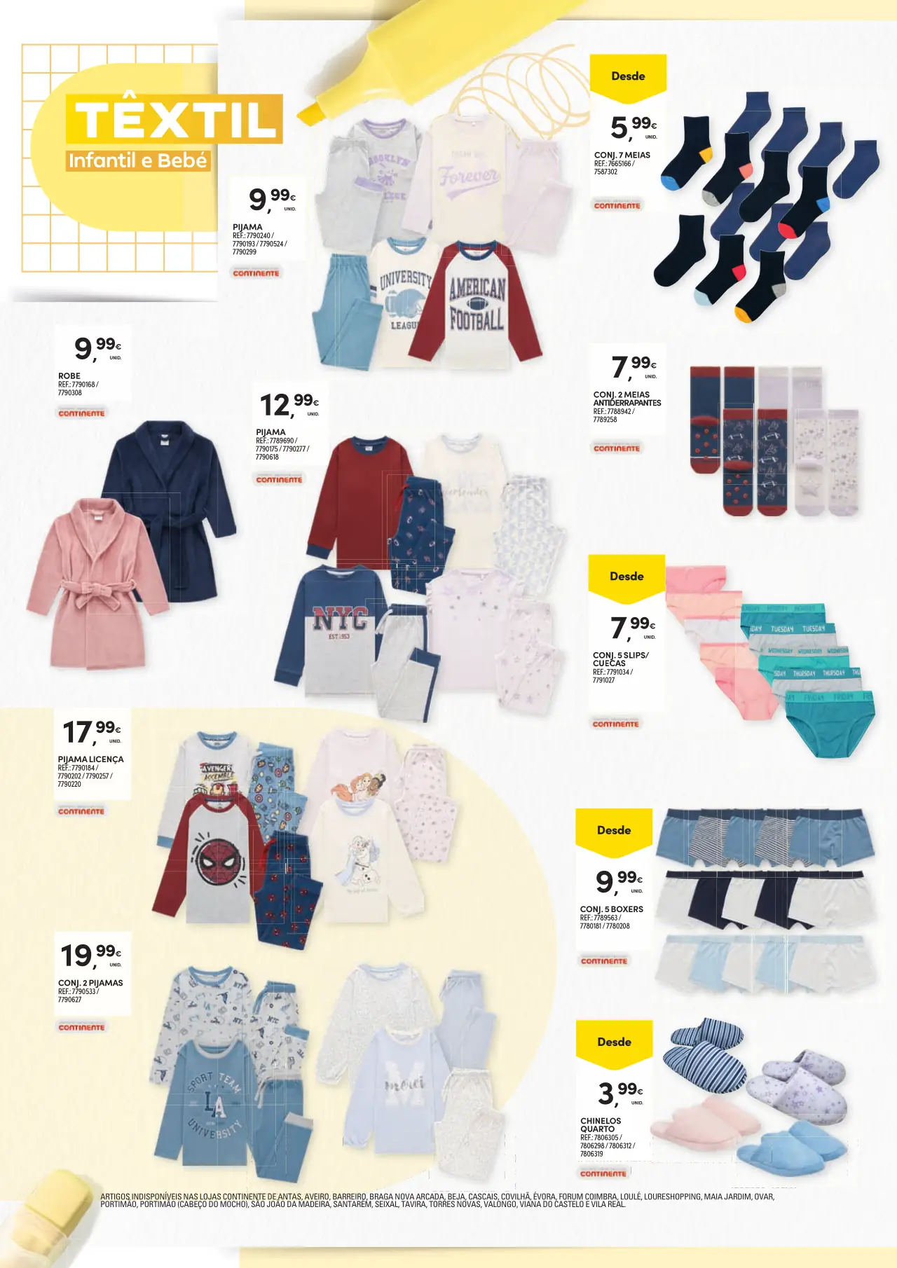 Folheto Continente especial Regresso &agrave;s Aulas (at&eacute; 17 setembro)