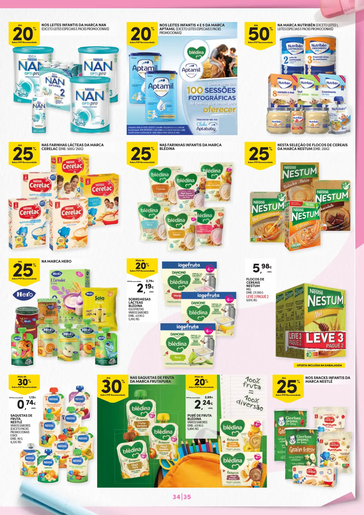 Folheto Continente especial Regresso &agrave;s Aulas (at&eacute; 17 setembro)