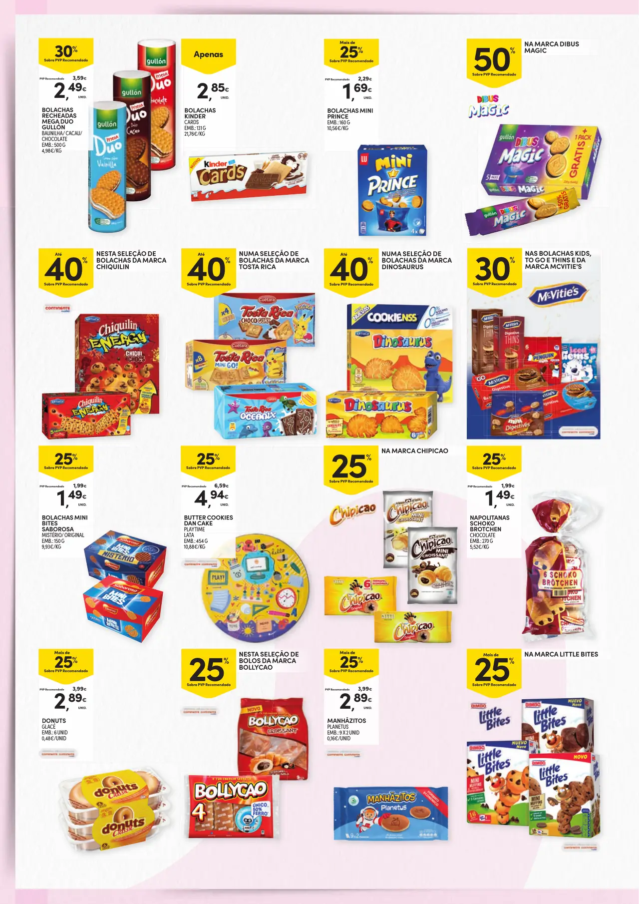 Folheto Continente especial Regresso &agrave;s Aulas (at&eacute; 17 setembro)