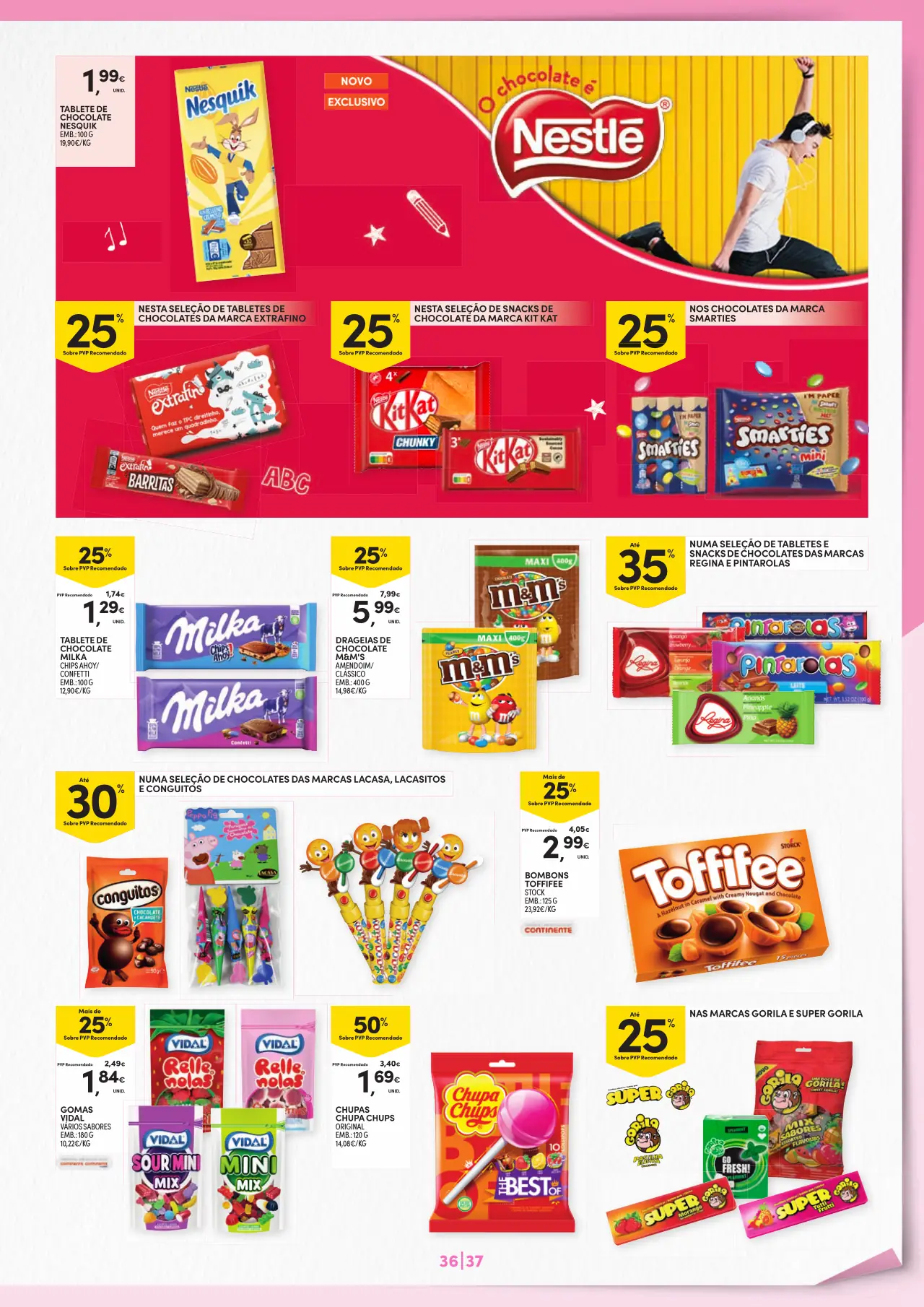 Folheto Continente especial Regresso &agrave;s Aulas (at&eacute; 17 setembro)