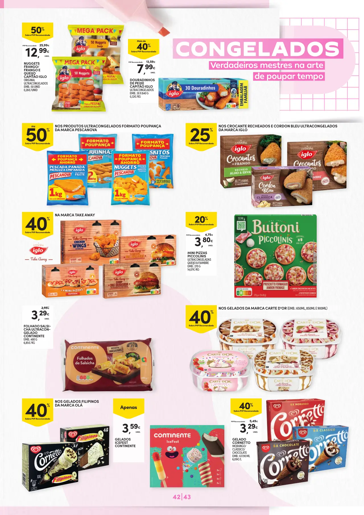 Folheto Continente especial Regresso &agrave;s Aulas (at&eacute; 17 setembro)