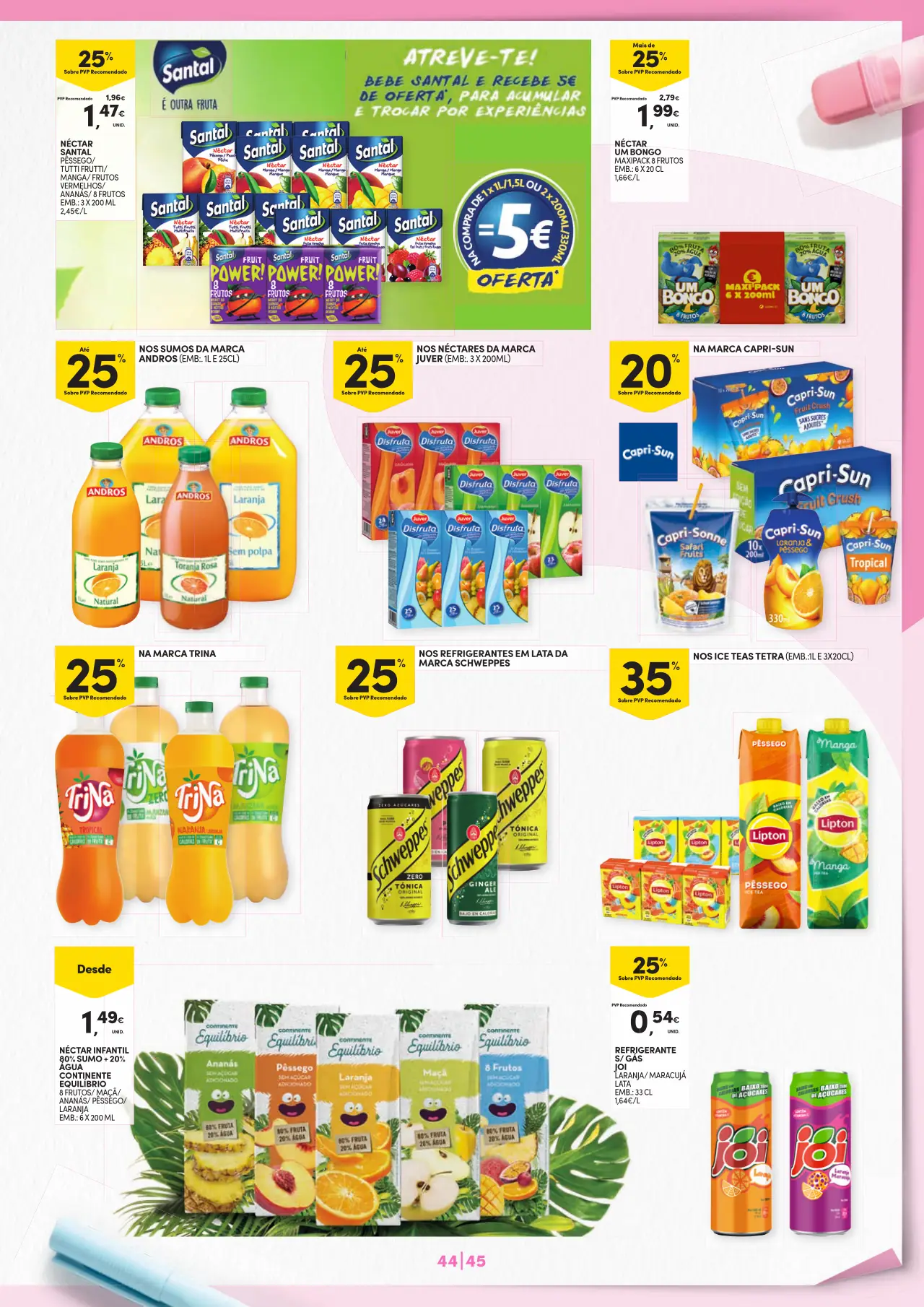 Folheto Continente especial Regresso &agrave;s Aulas (at&eacute; 17 setembro)