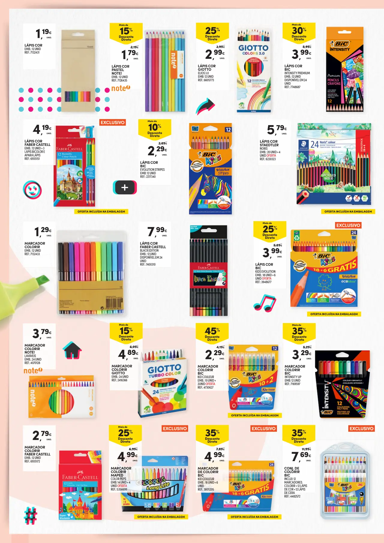 Folheto Continente especial Regresso &agrave;s Aulas (at&eacute; 17 setembro)