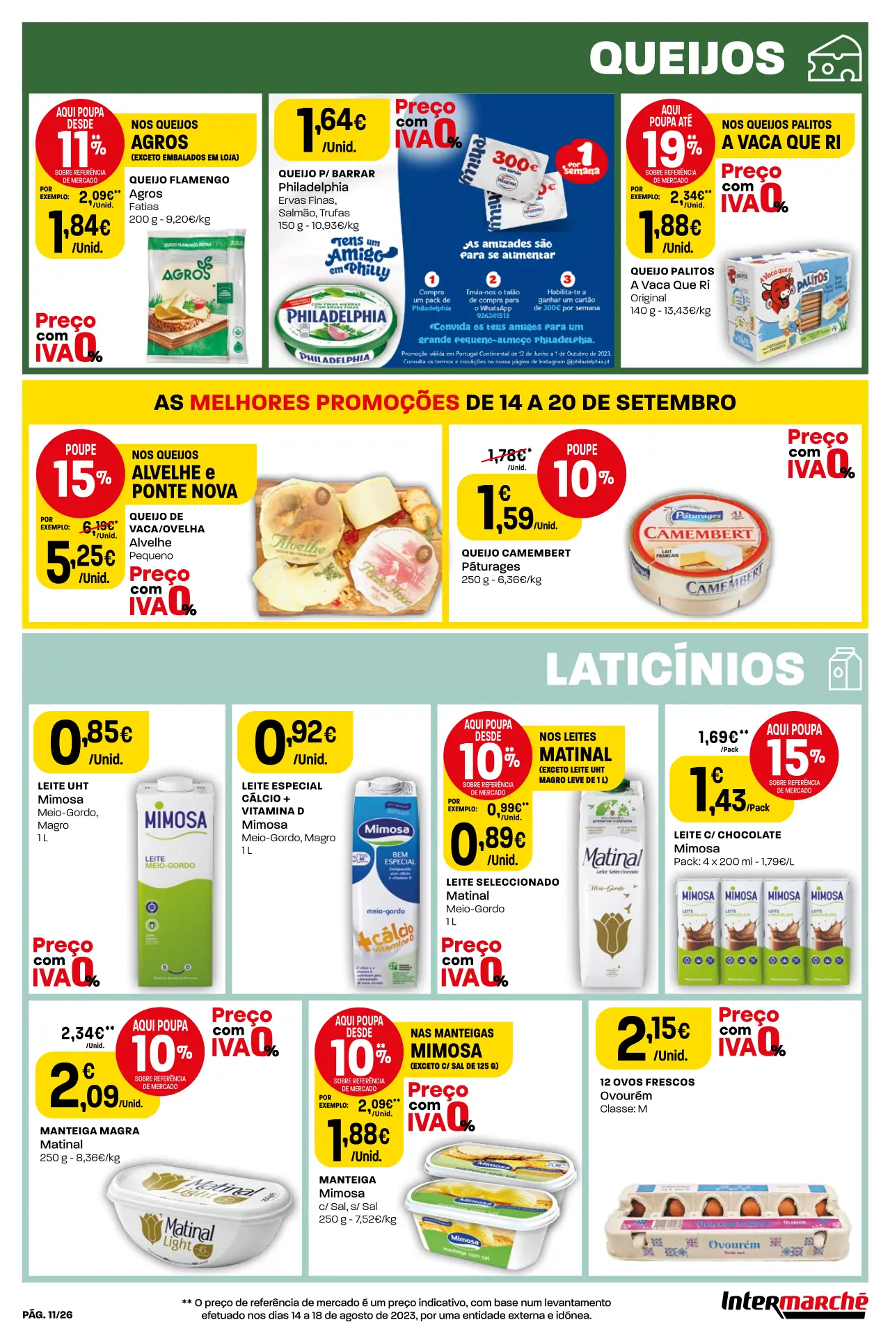 Antevis&atilde;o Folheto Intermarch&eacute; (14 a 20 setembro)