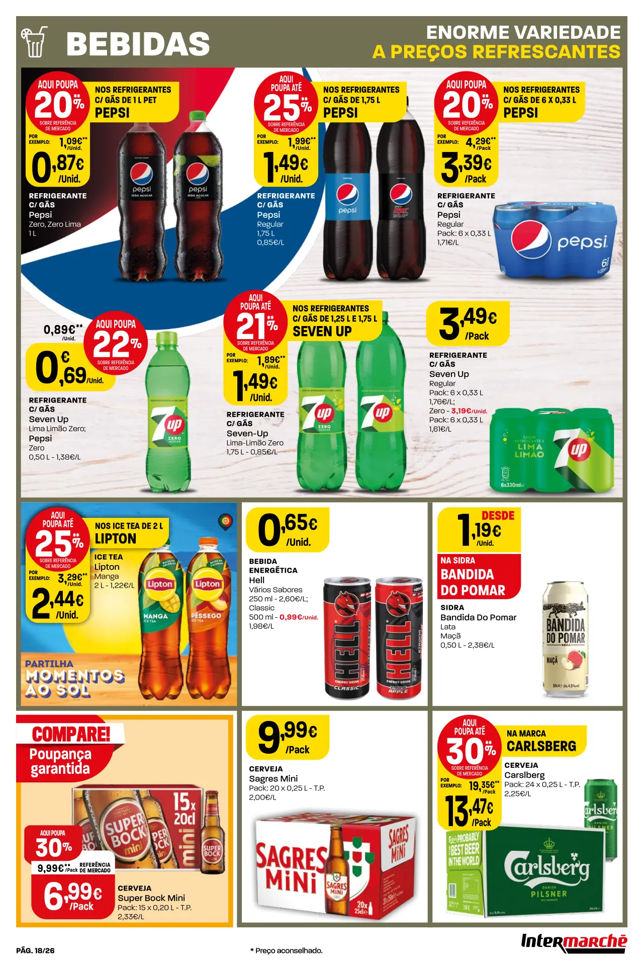 Antevis&atilde;o Folheto Intermarch&eacute; (14 a 20 setembro)