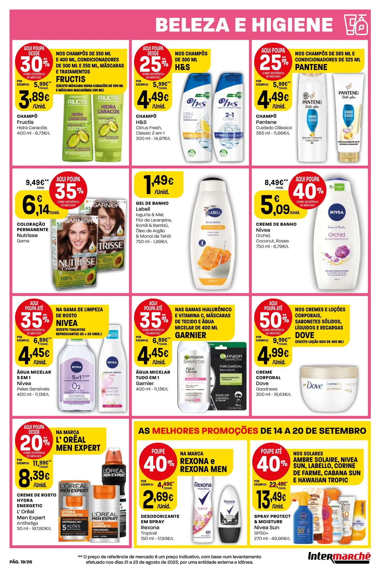 Antevis&atilde;o Folheto Intermarch&eacute; (14 a 20 setembro)