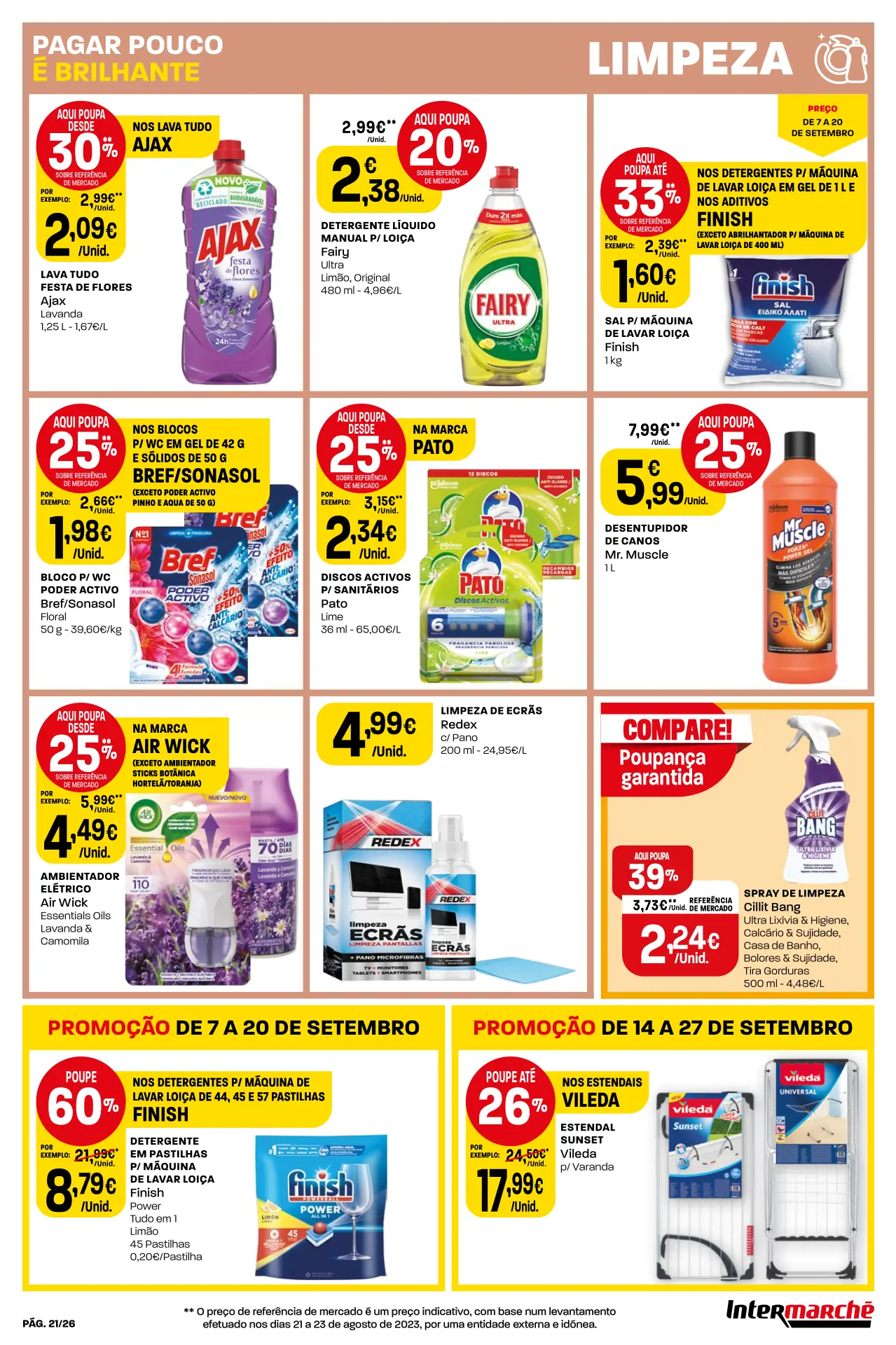 Antevis&atilde;o Folheto Intermarch&eacute; (14 a 20 setembro)