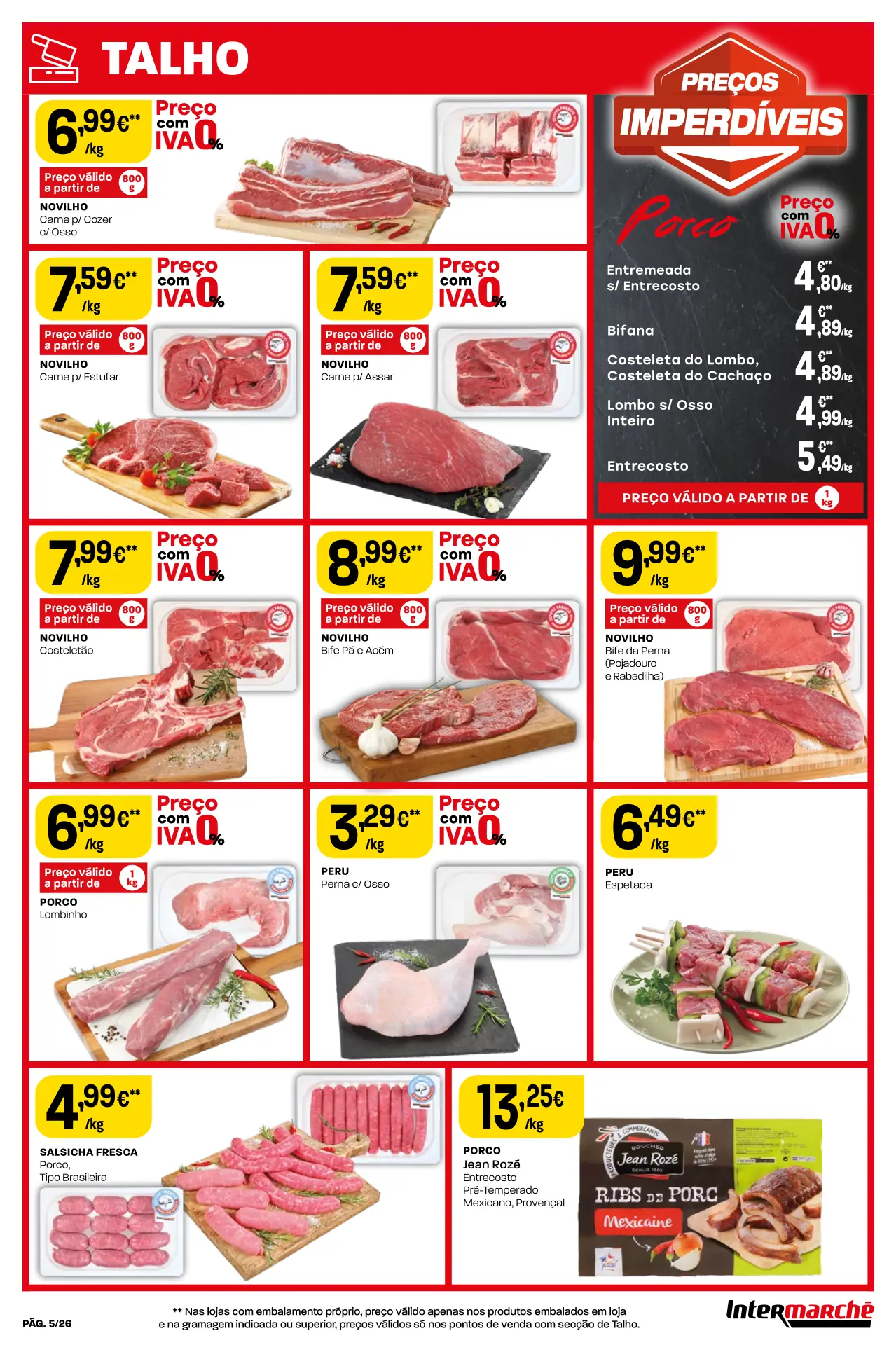 Antevis&atilde;o Folheto Intermarch&eacute; (14 a 20 setembro)