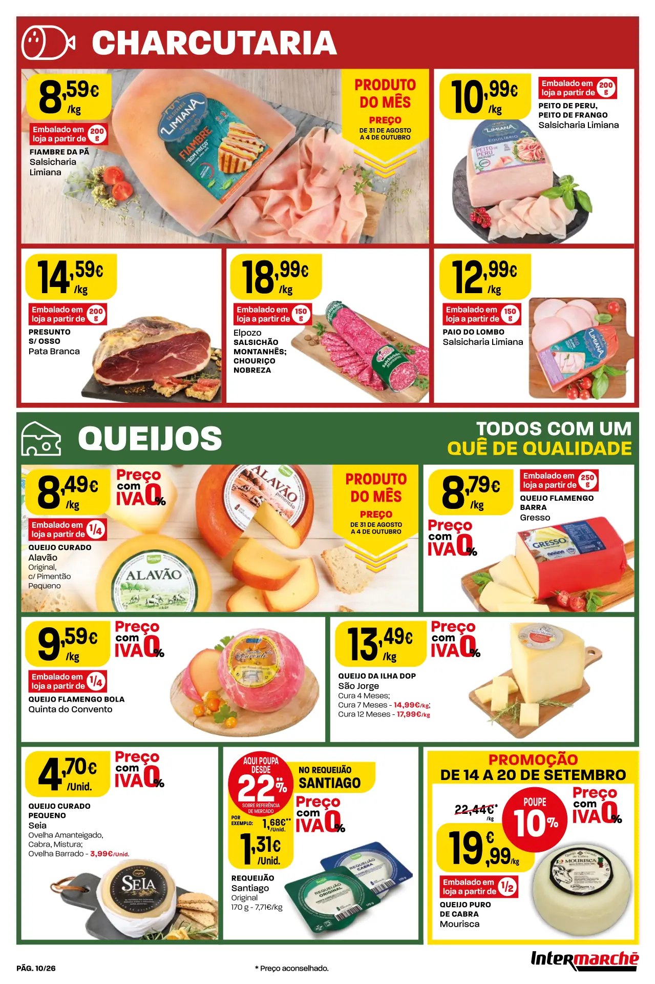 Antevis&atilde;o Folheto Intermarch&eacute; (14 a 20 setembro)