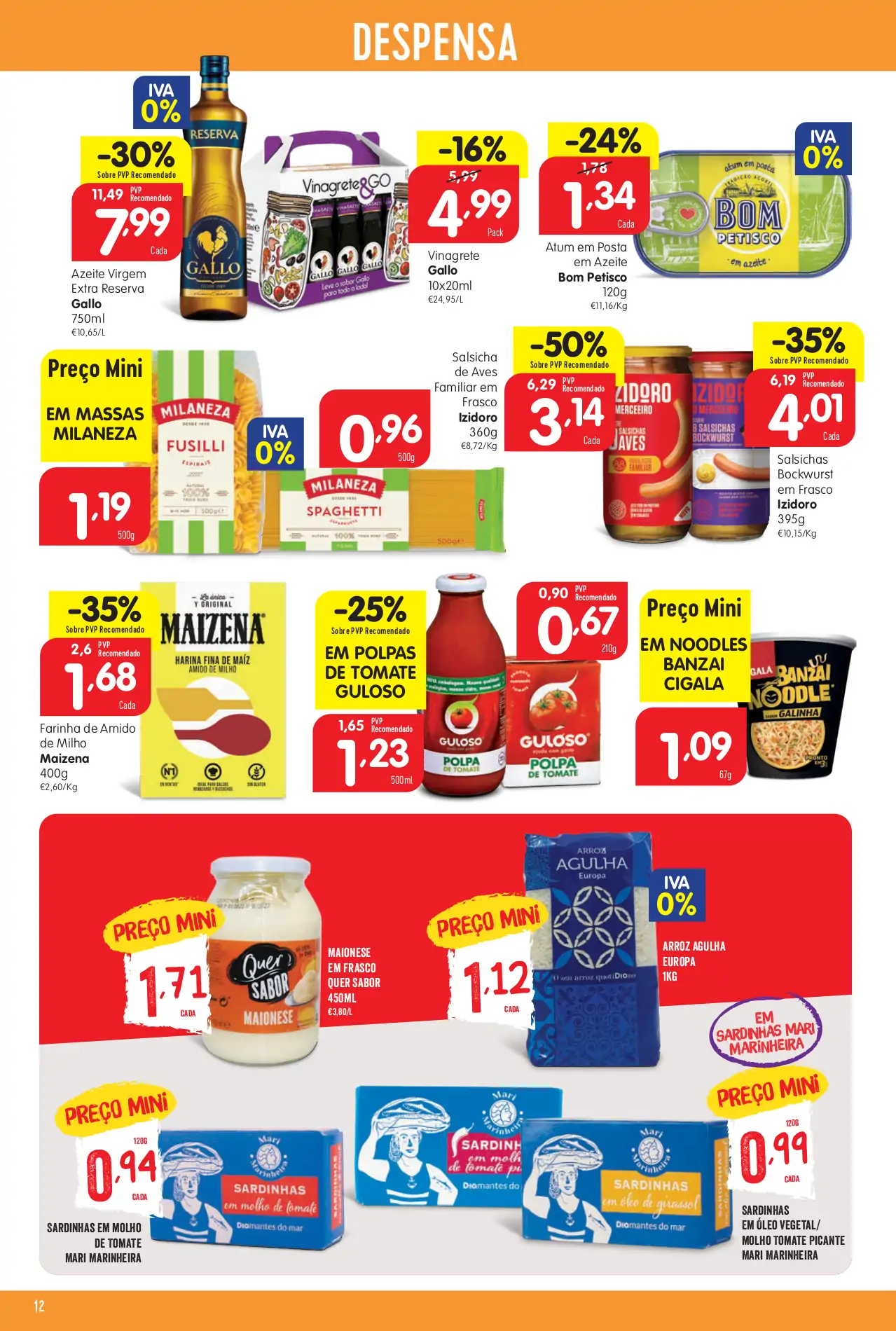 Folheto Minipre&ccedil;o desta semana (7 a 13 setembro)